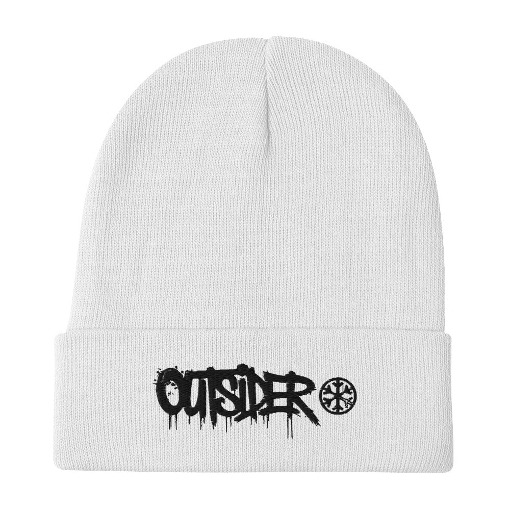 Outsider Graffiti Tag Beanie Hat - Image 8