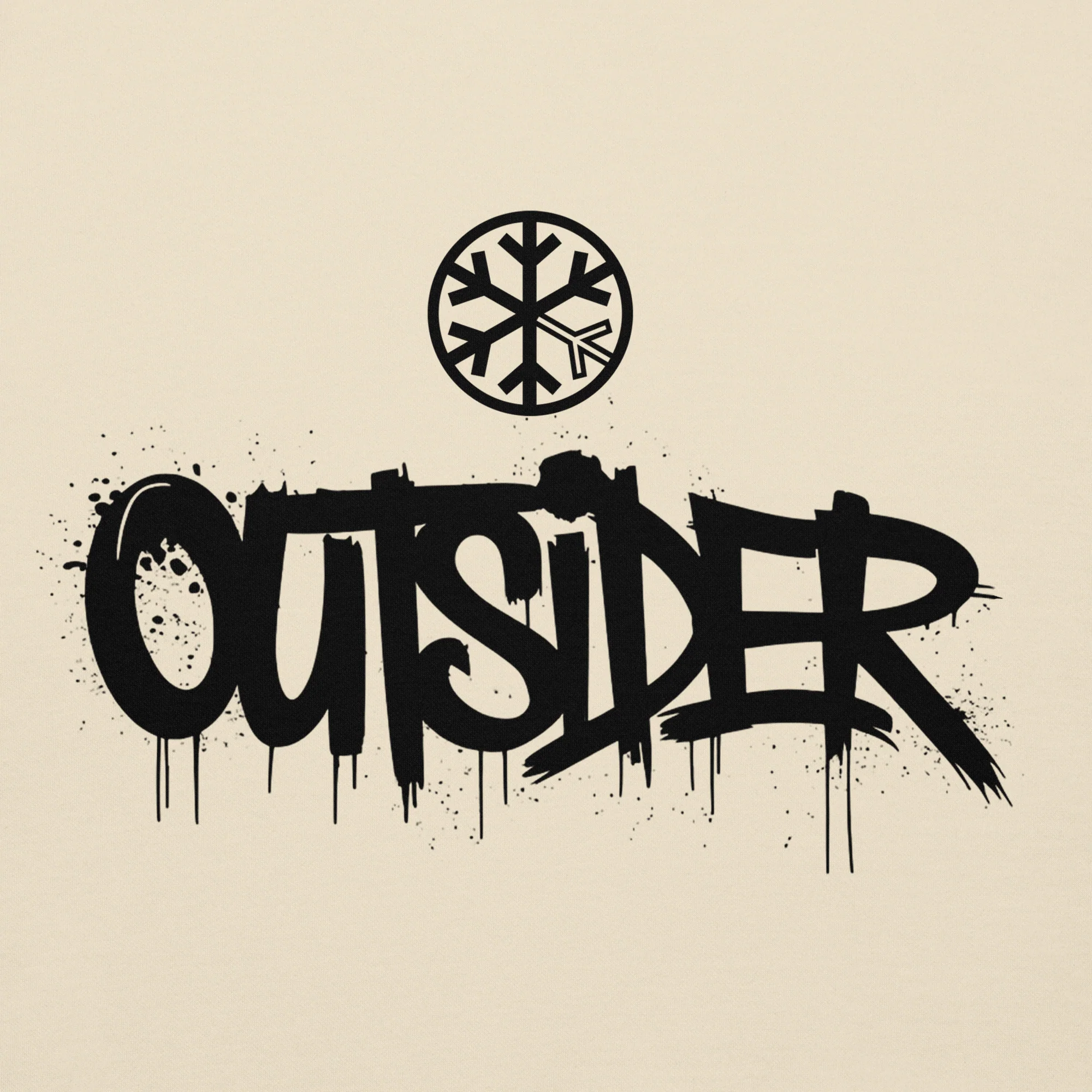 Outsider Graffiti Tag Hoodie - Image 62