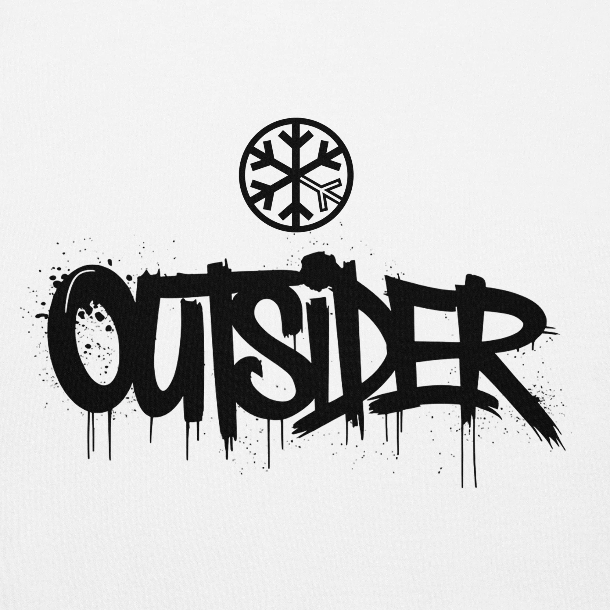 Outsider Graffiti Tag Hoodie - Image 68