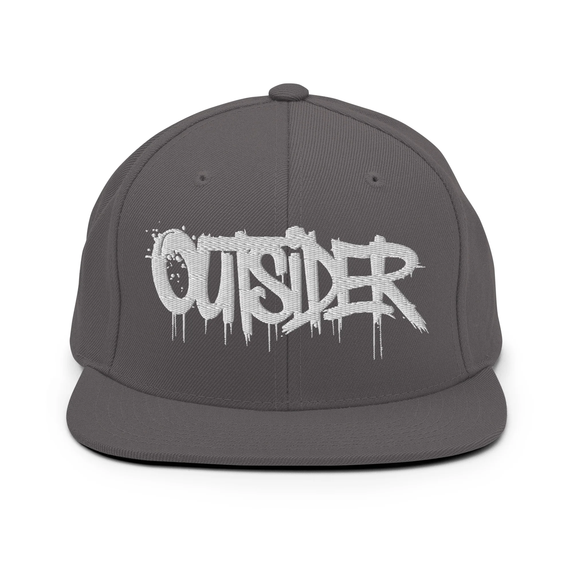 Outsider Graffiti Tag Snapback Hat - Image 43