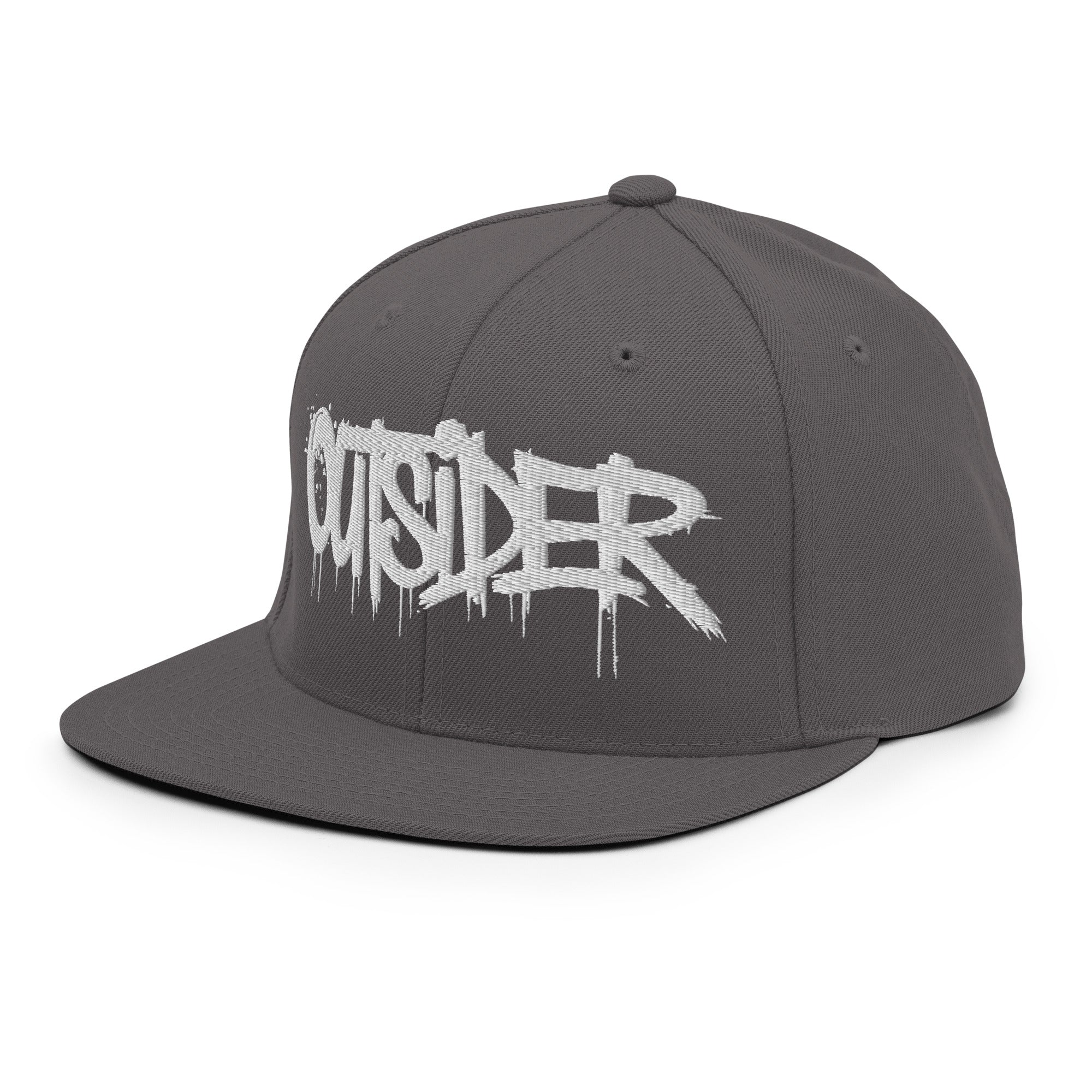 Outsider Graffiti Tag Snapback Hat - Image 46