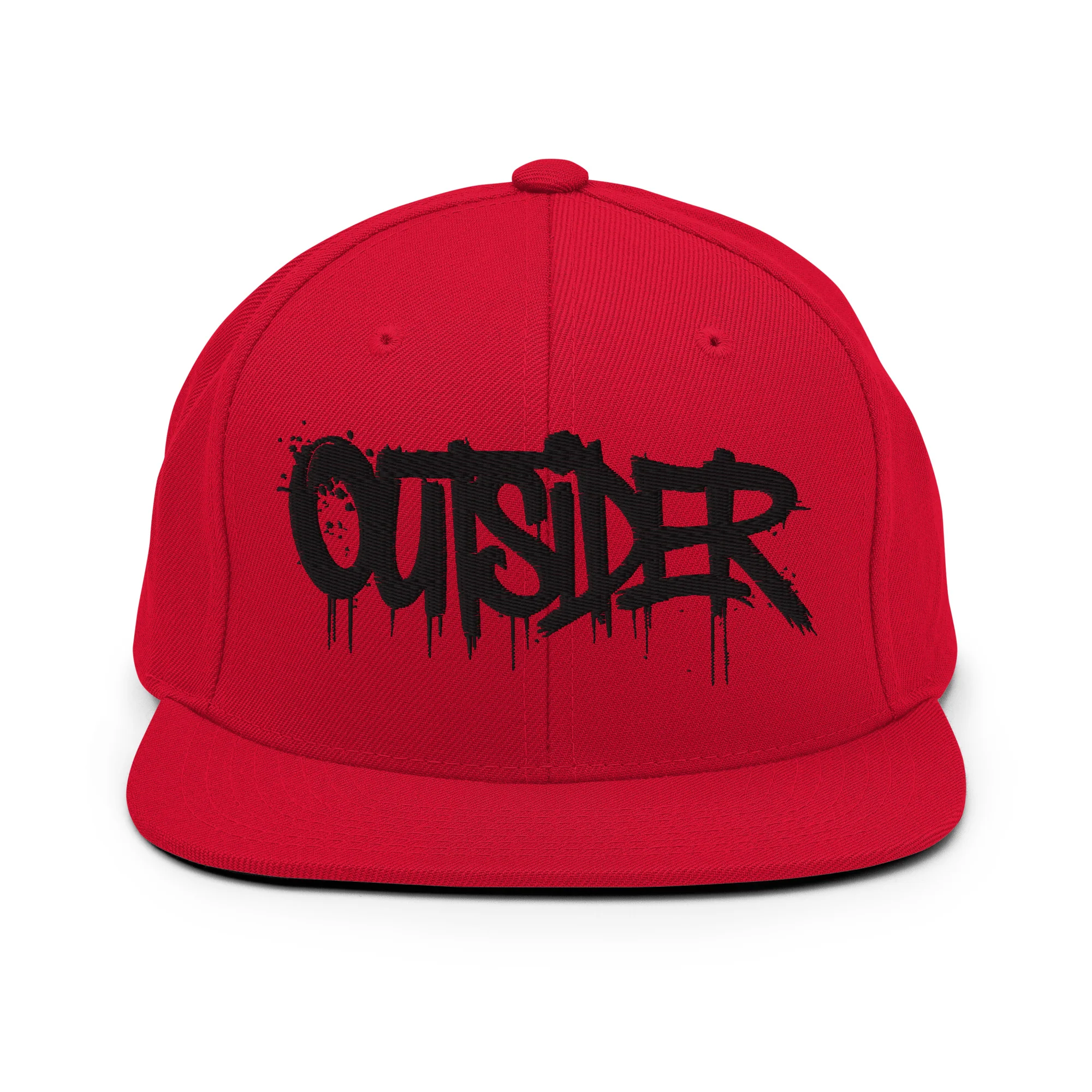 Outsider Graffiti Tag Snapback Hat - Image 50