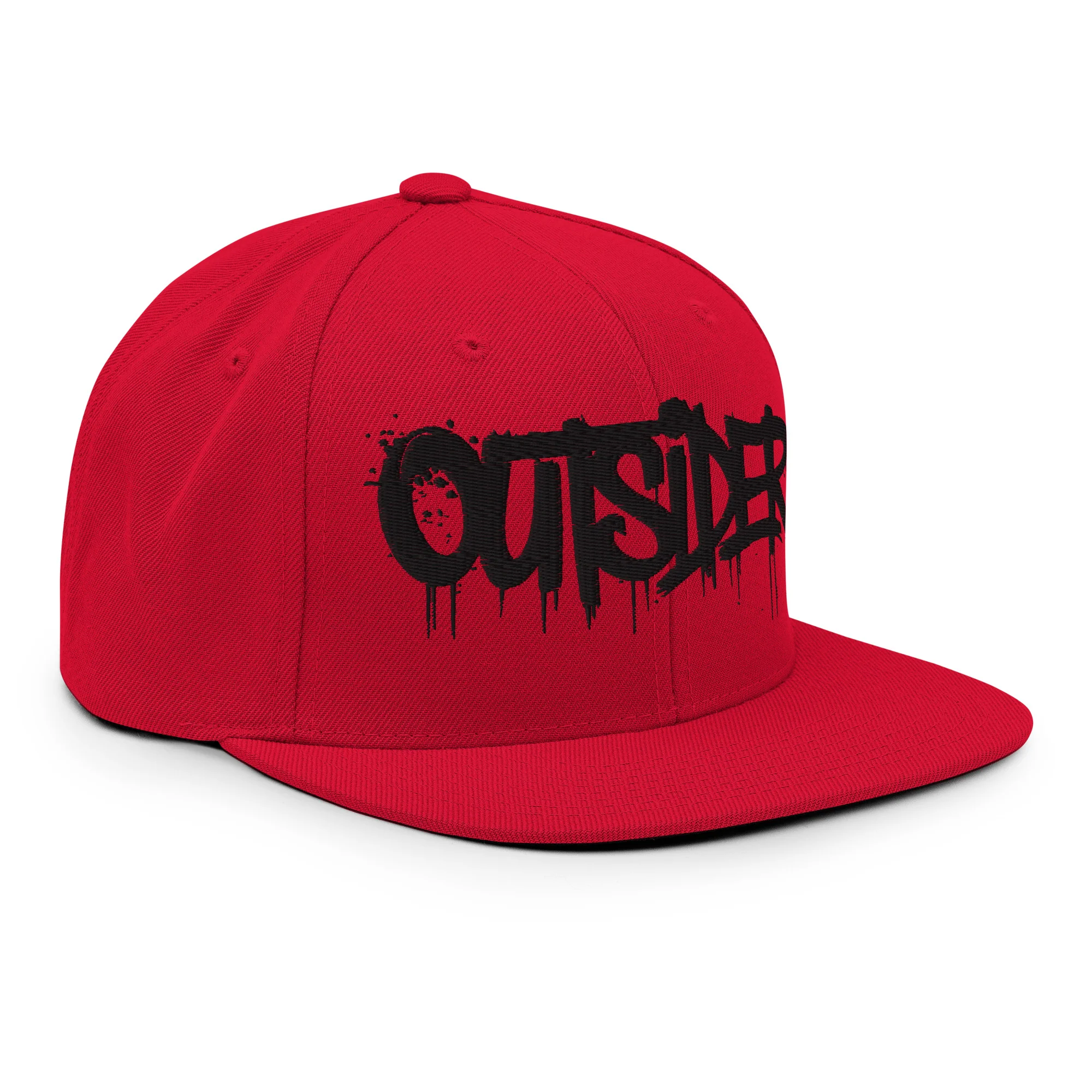 Outsider Graffiti Tag Snapback Hat - Image 55