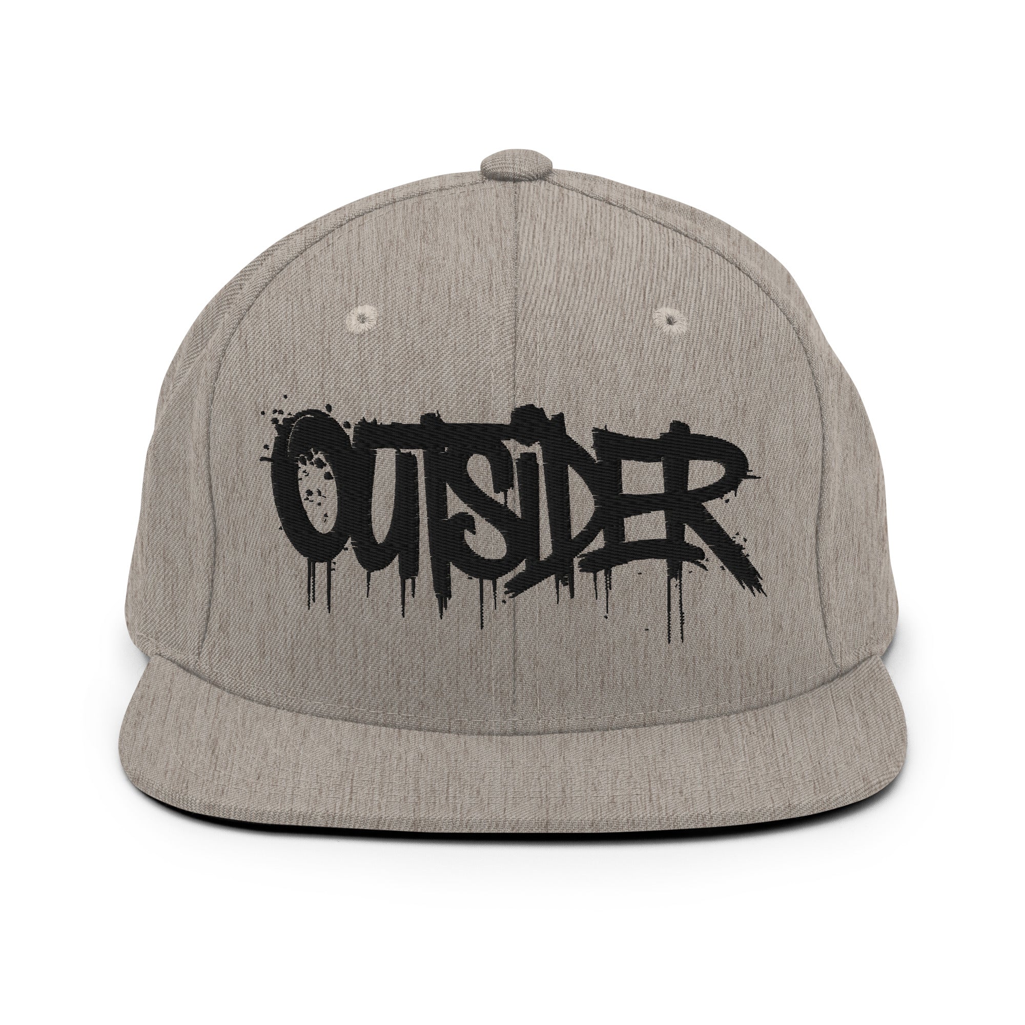 Outsider Graffiti Tag Snapback Hat - Image 57