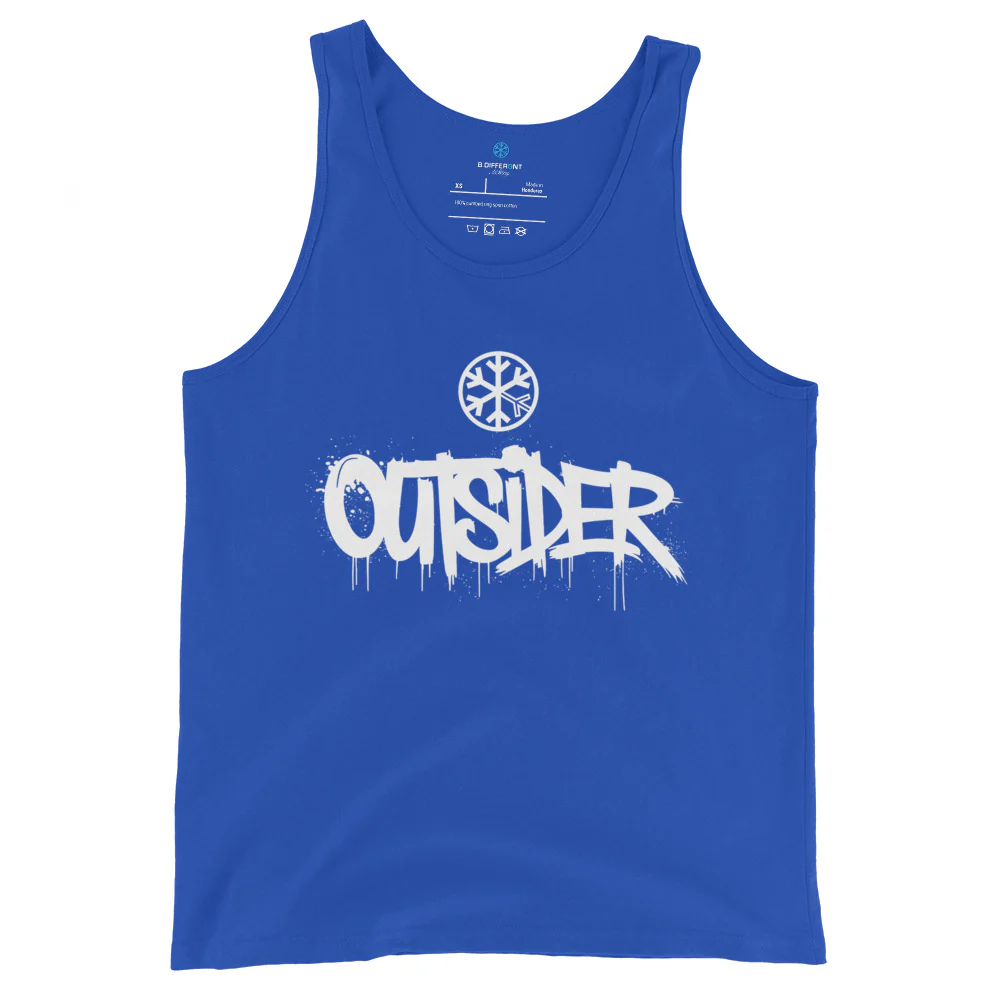 Outsider Graffiti Tag Tank Top - Image 7