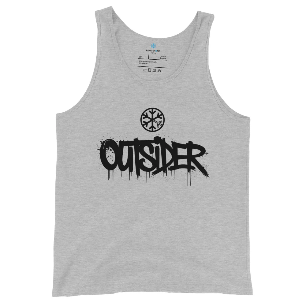 Outsider Graffiti Tag Tank Top - Image 9