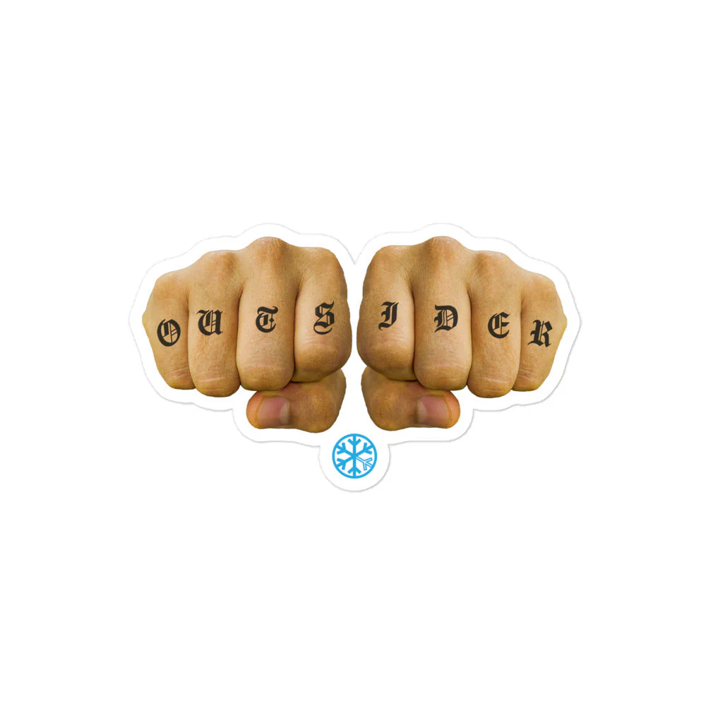 Outsider Tattoo Sticker