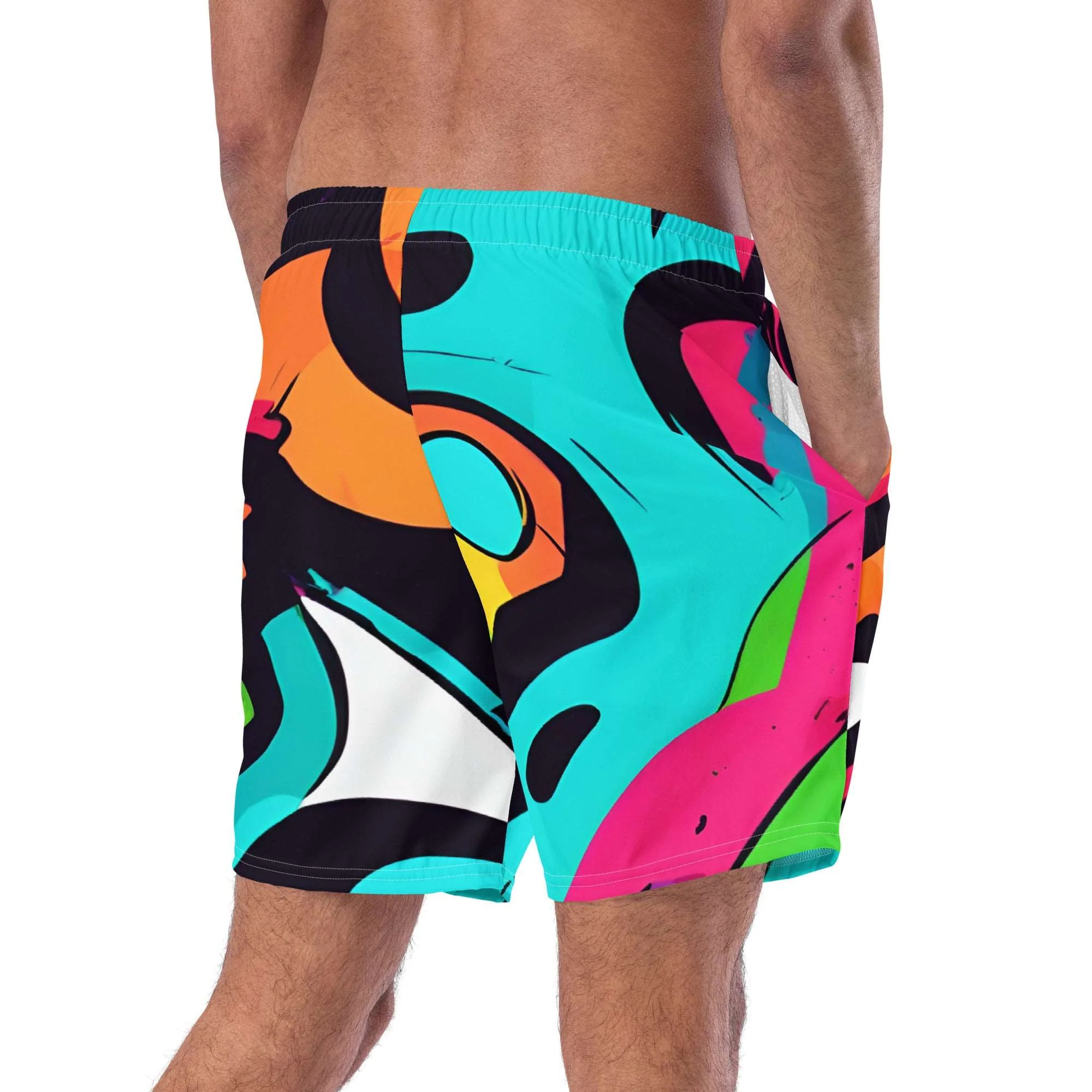 Paint Blend Swim Shorts - Image 3