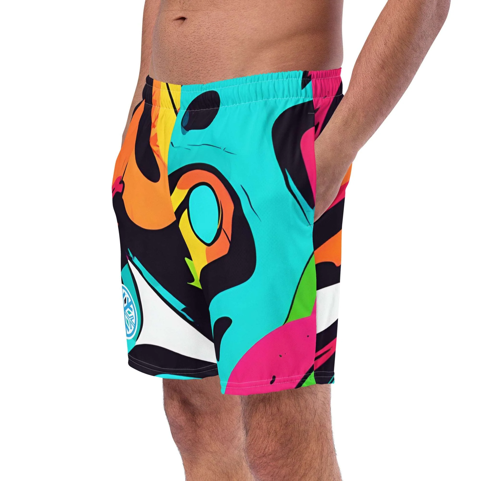 Paint Blend Swim Shorts - Image 4