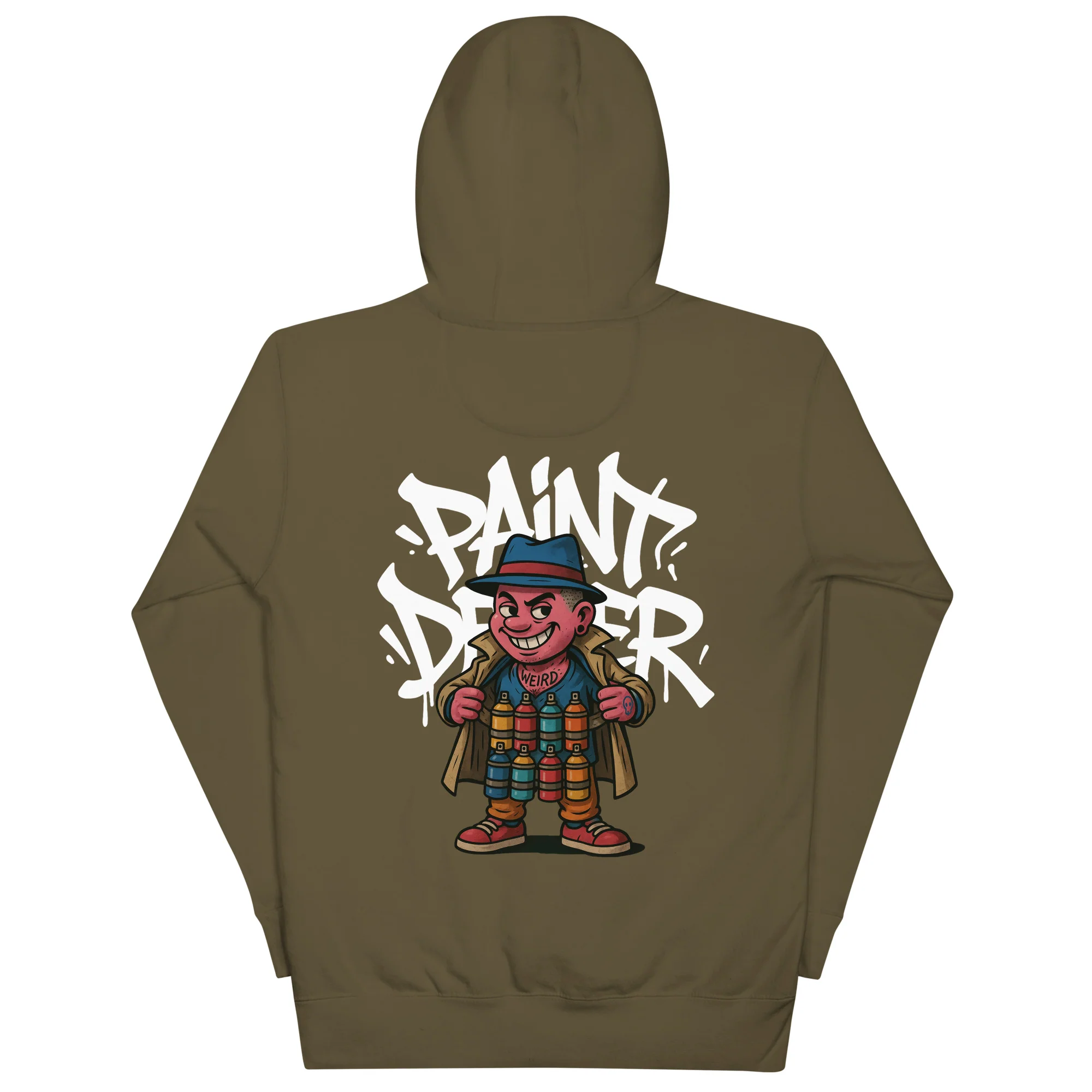 Paint Dealer Graffiti Character Hoodie - Image 21