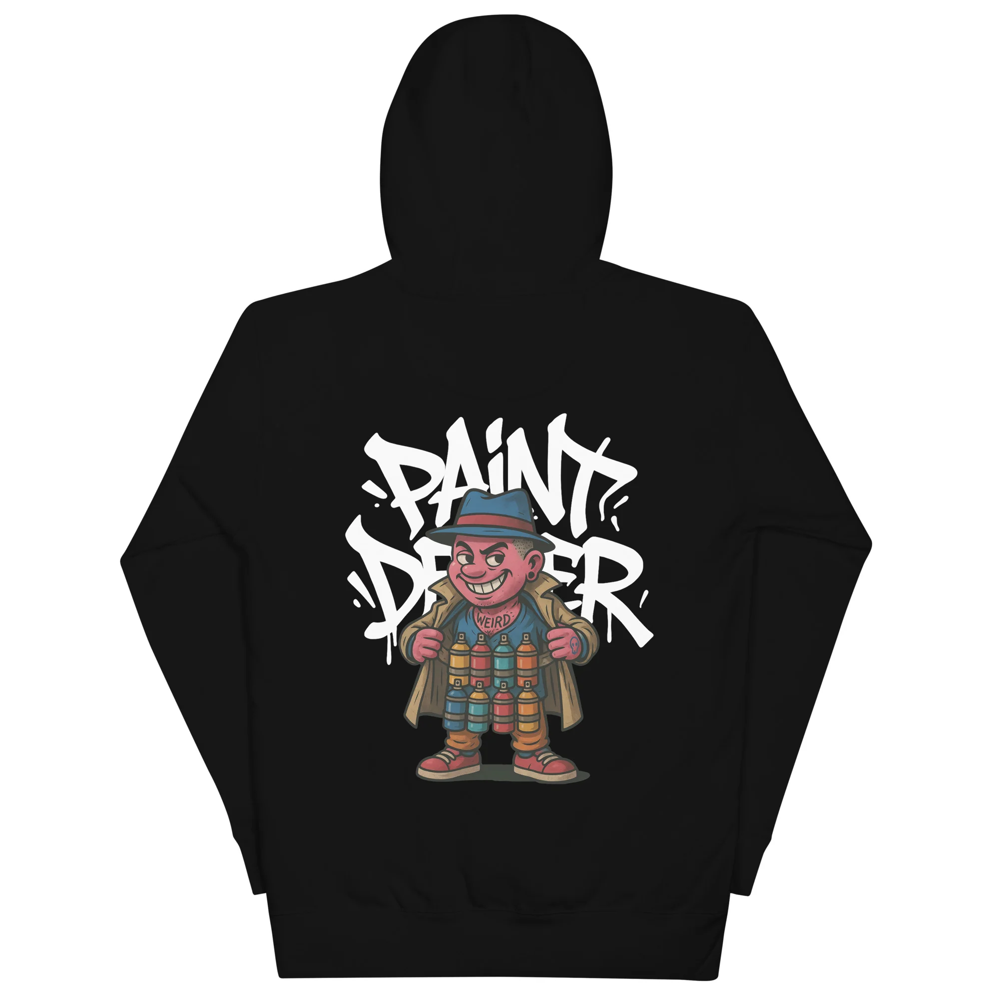 Paint Dealer Graffiti Character Hoodie - Image 8