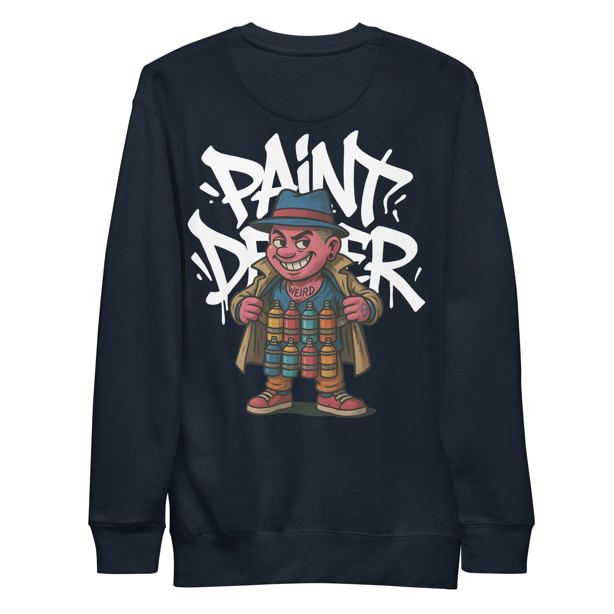 Paint Dealer Graffiti Character Sweatshirt