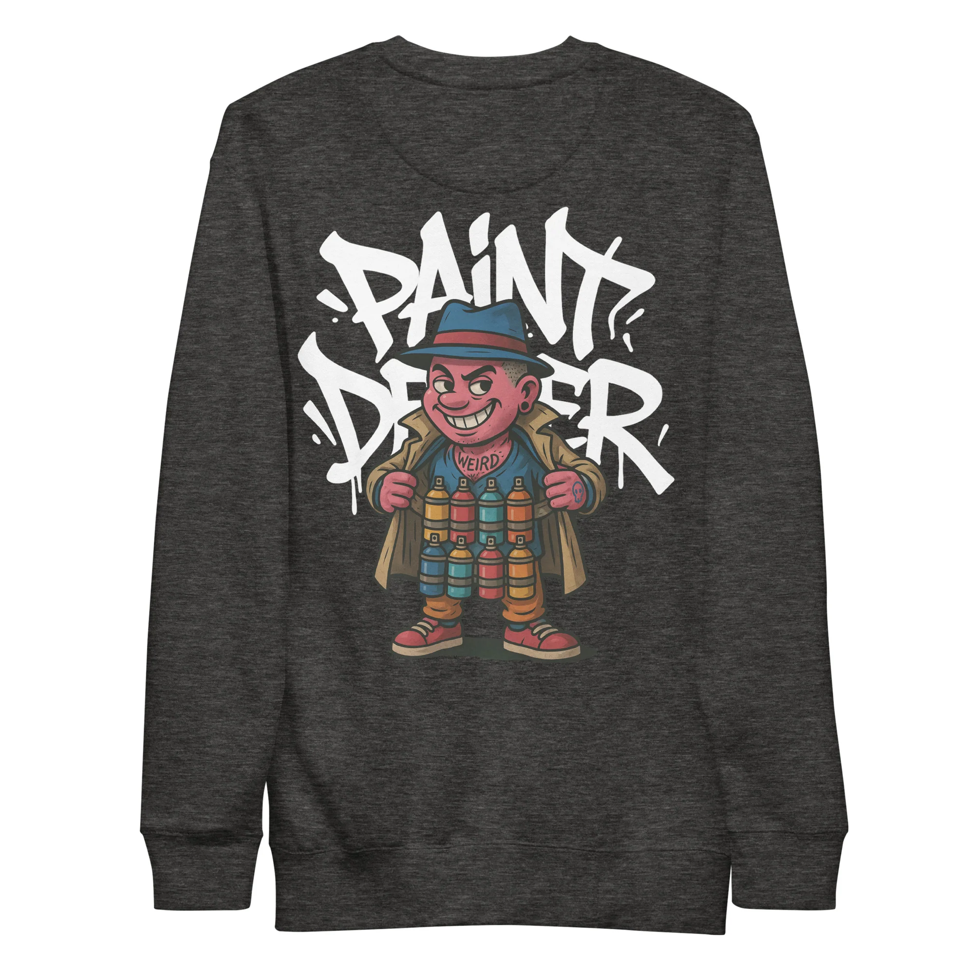 Paint Dealer Graffiti Character Sweatshirt - Image 15