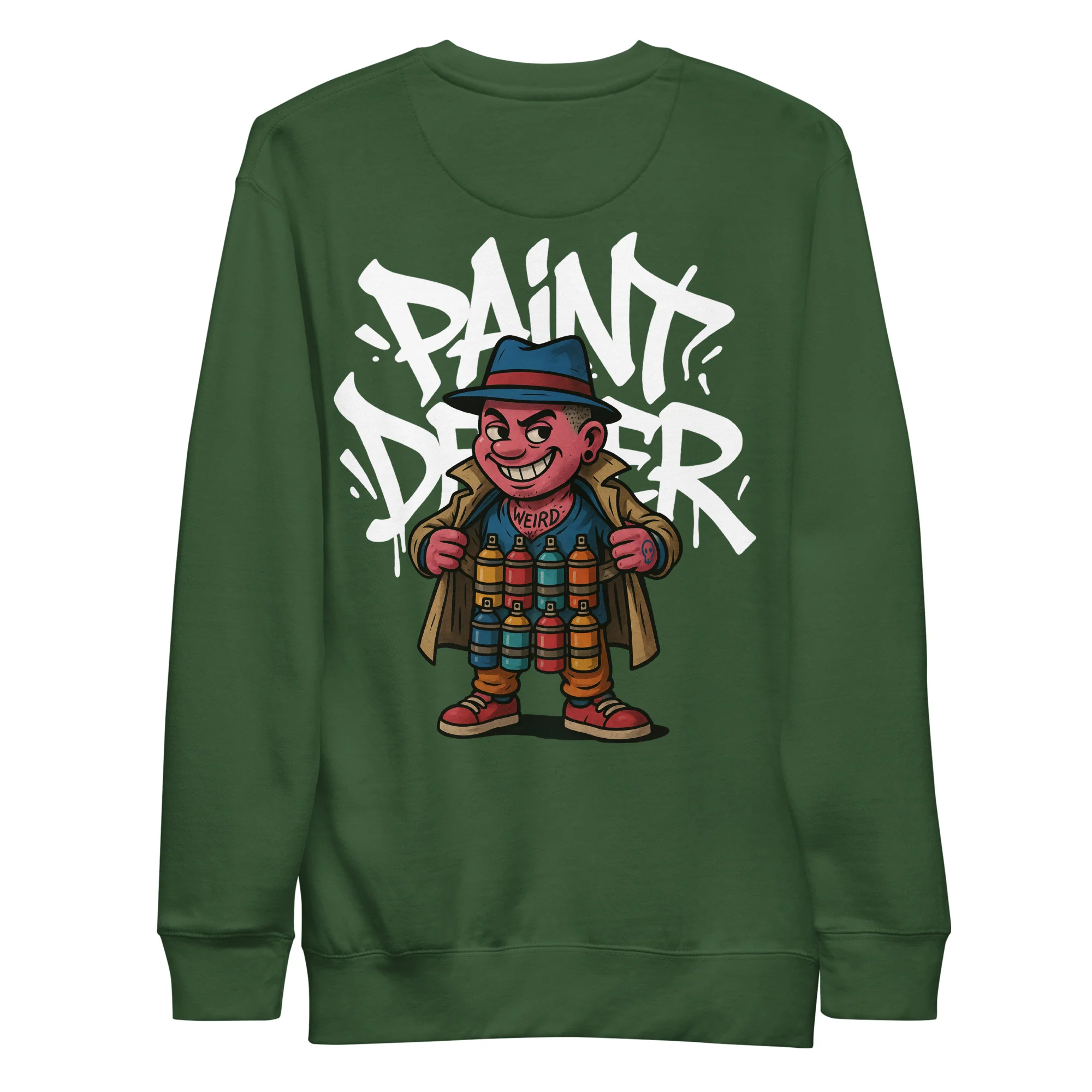 Paint Dealer Graffiti Character Sweatshirt - Image 22