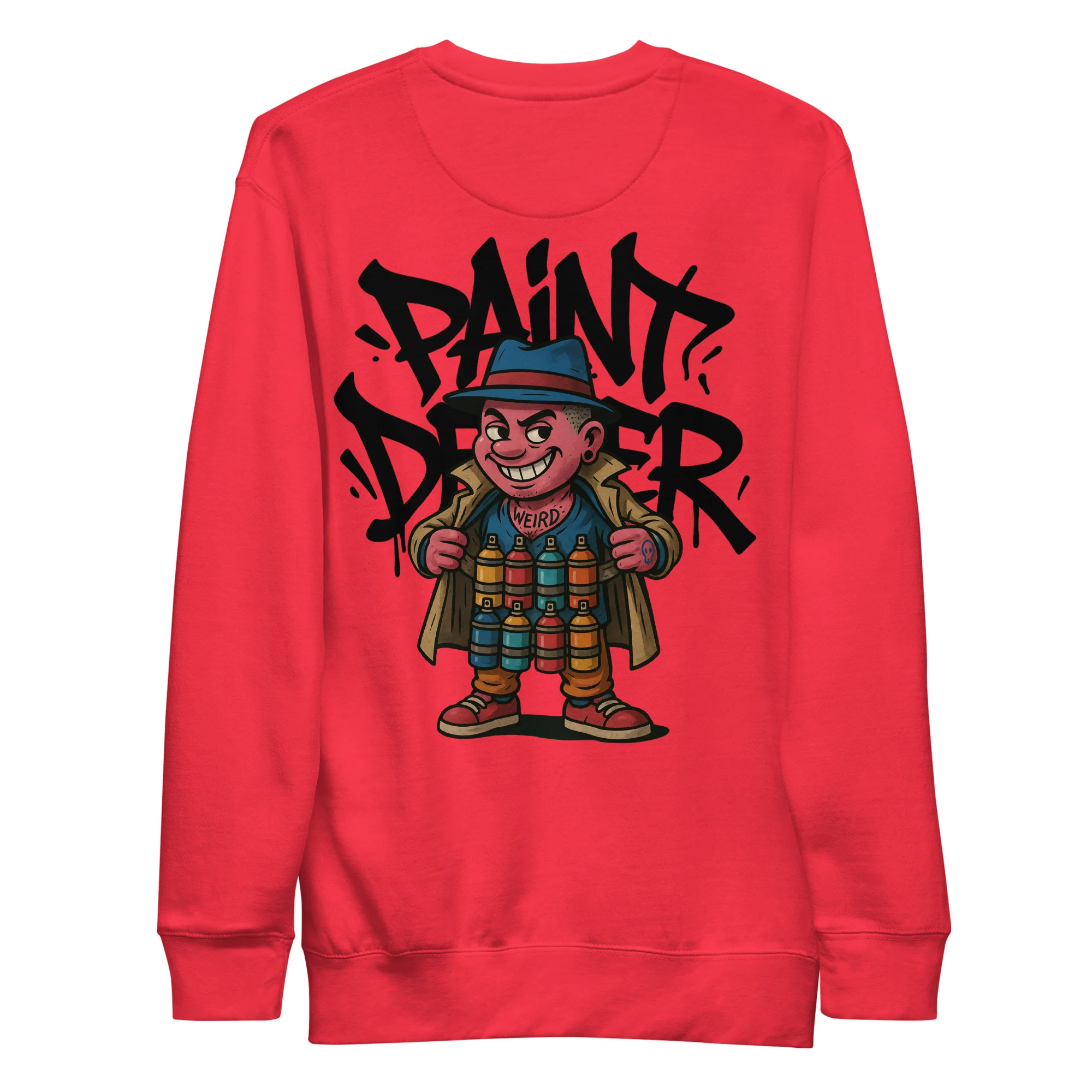 Paint Dealer Graffiti Character Sweatshirt - Image 29