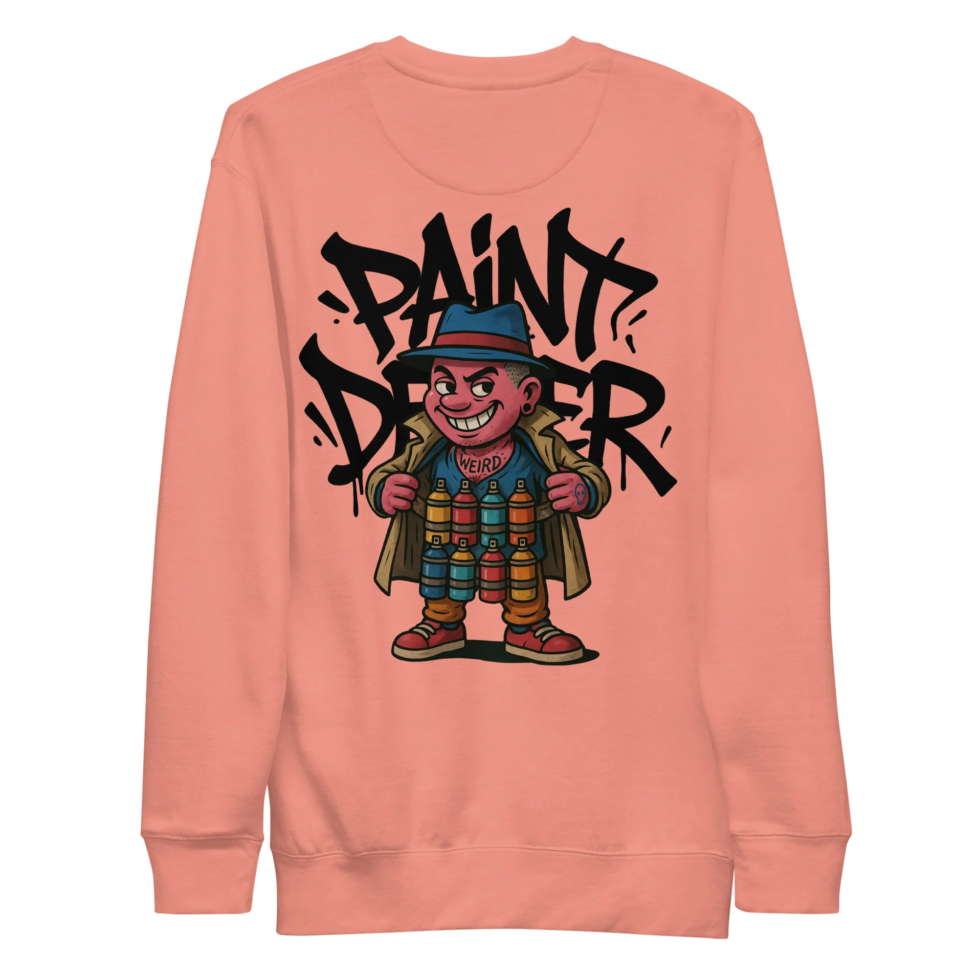 Paint Dealer Graffiti Character Sweatshirt - Image 36