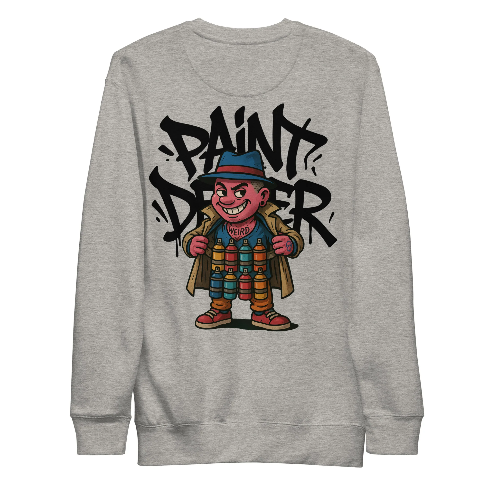 Paint Dealer Graffiti Character Sweatshirt - Image 43