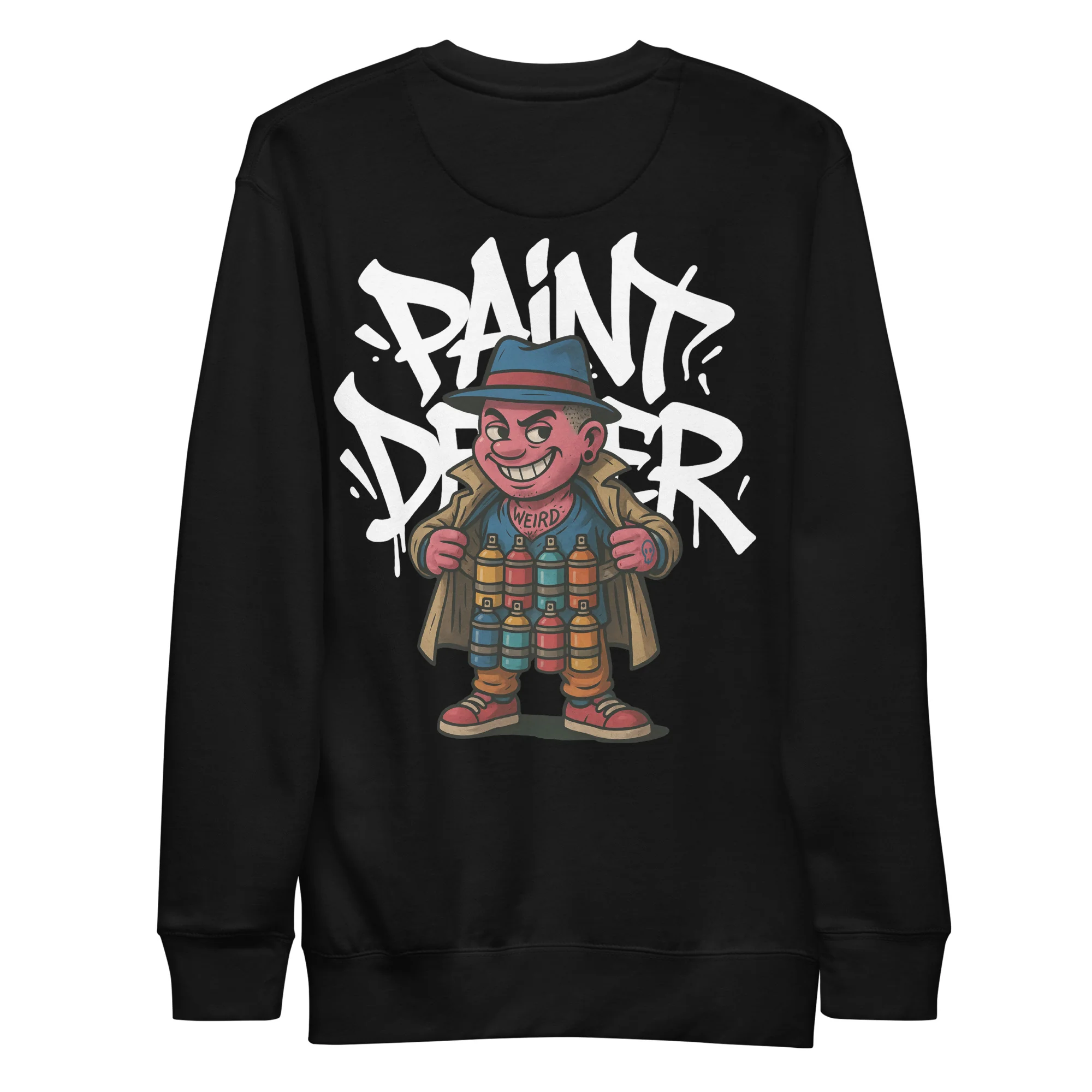Paint Dealer Graffiti Character Sweatshirt - Image 8