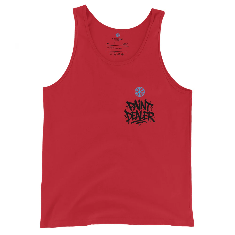 Paint Dealer Graffiti Character Tank Top - Image 12