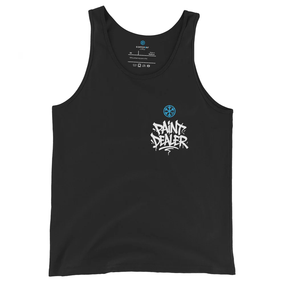 Paint Dealer Graffiti Character Tank Top - Image 4