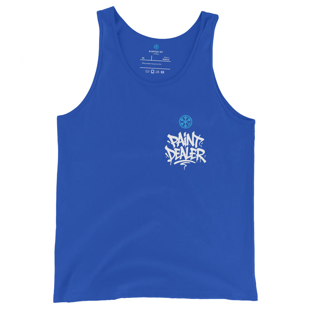 Paint Dealer Graffiti Character Tank Top - Image 6