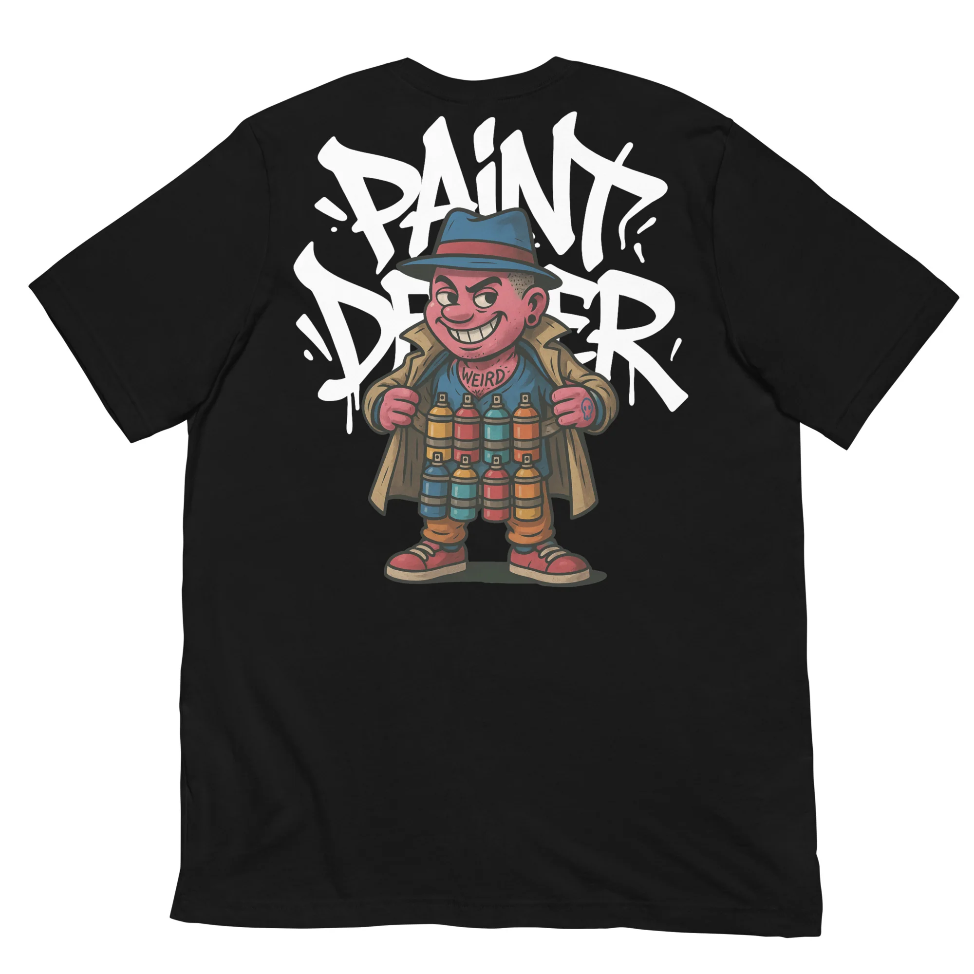 Paint Dealer Graffiti Character Tee