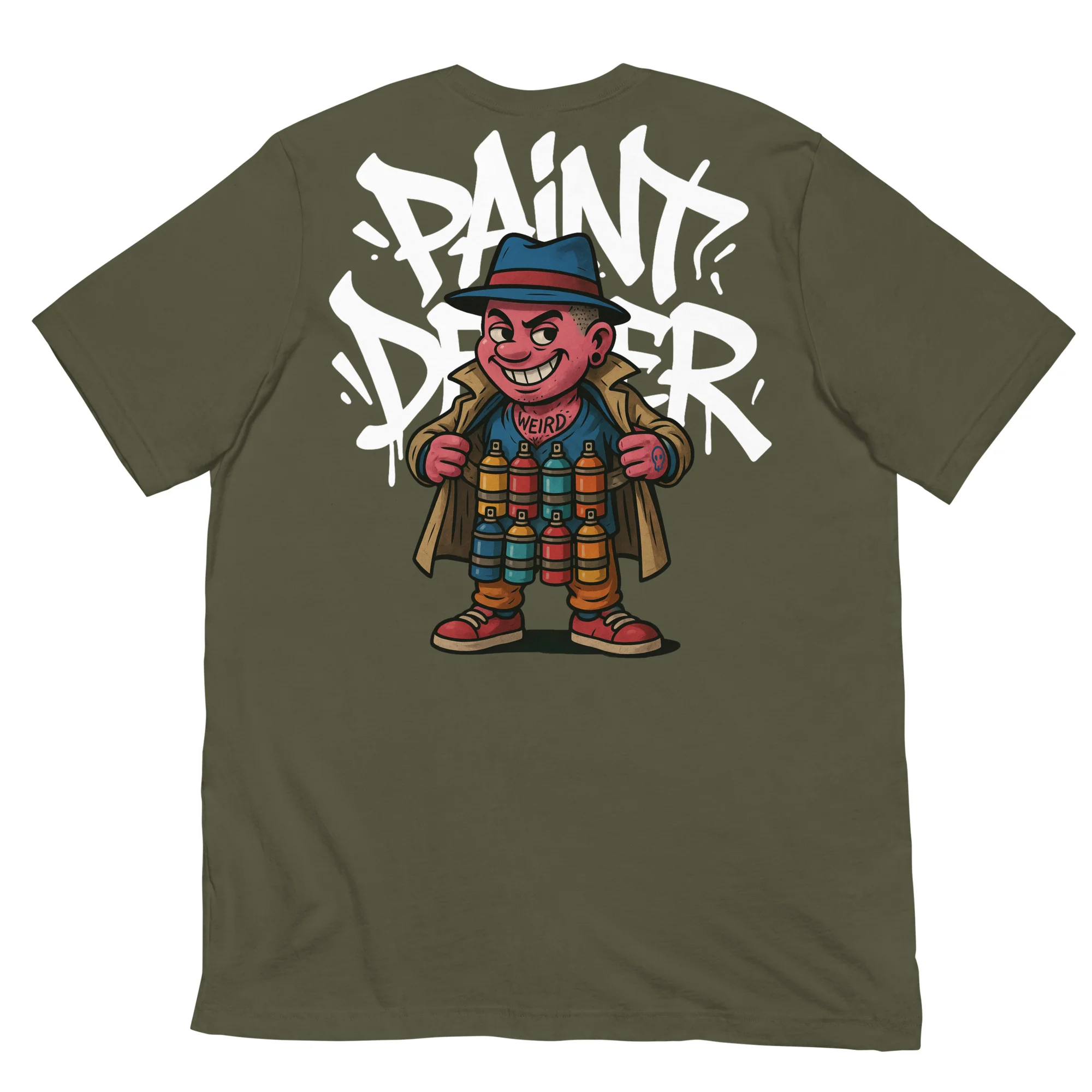 Paint Dealer Graffiti Character Tee - Image 15