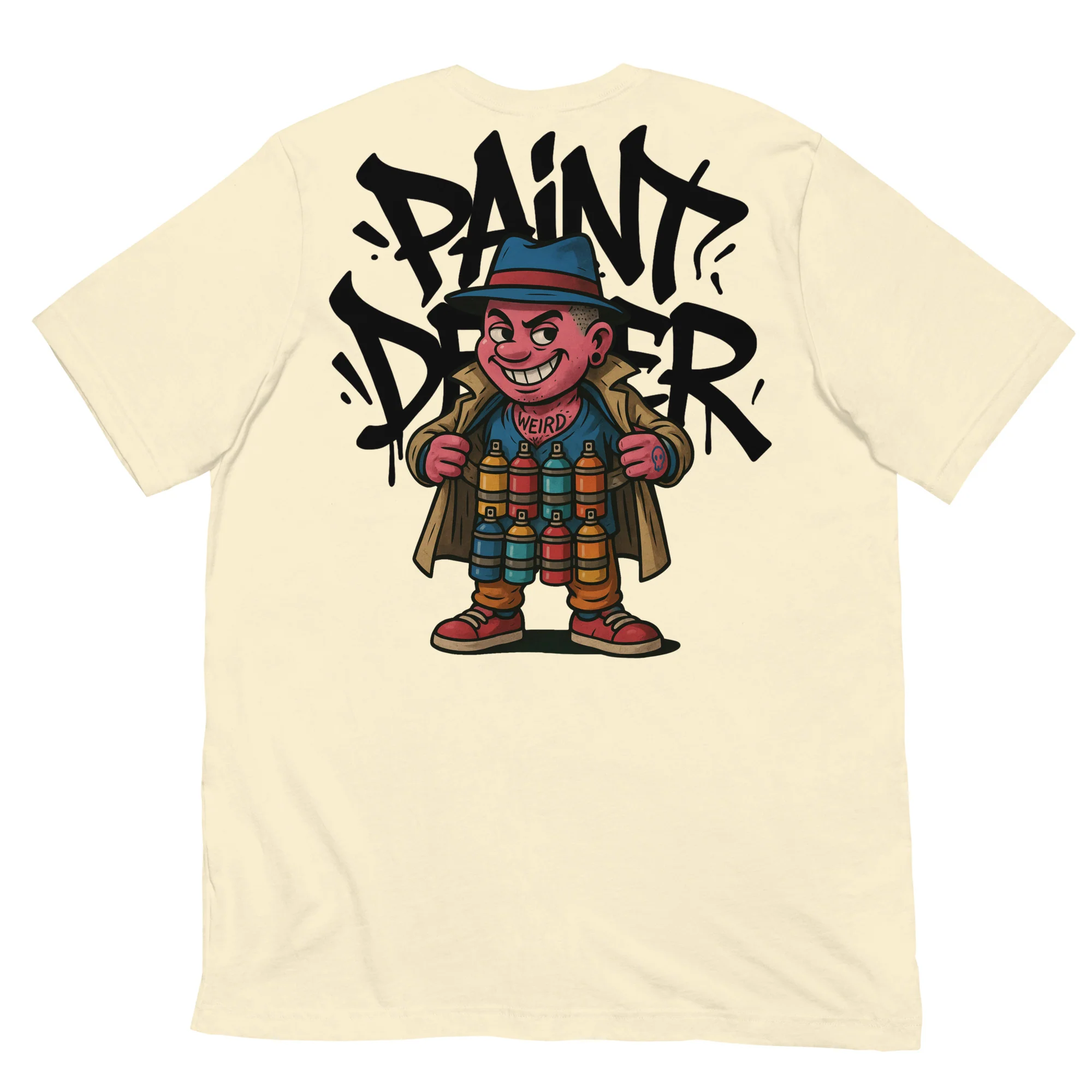 Paint Dealer Graffiti Character Tee - Image 36