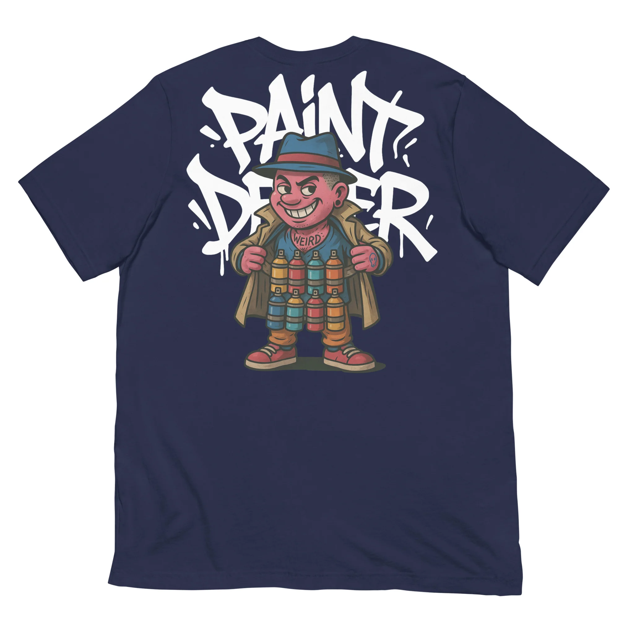 Paint Dealer Graffiti Character Tee - Image 8
