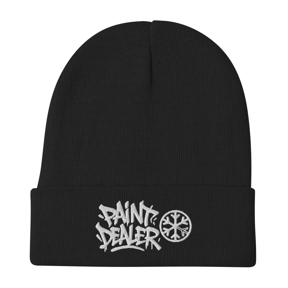 Paint Dealer Graffiti Tag Beanie Hat - Image 4