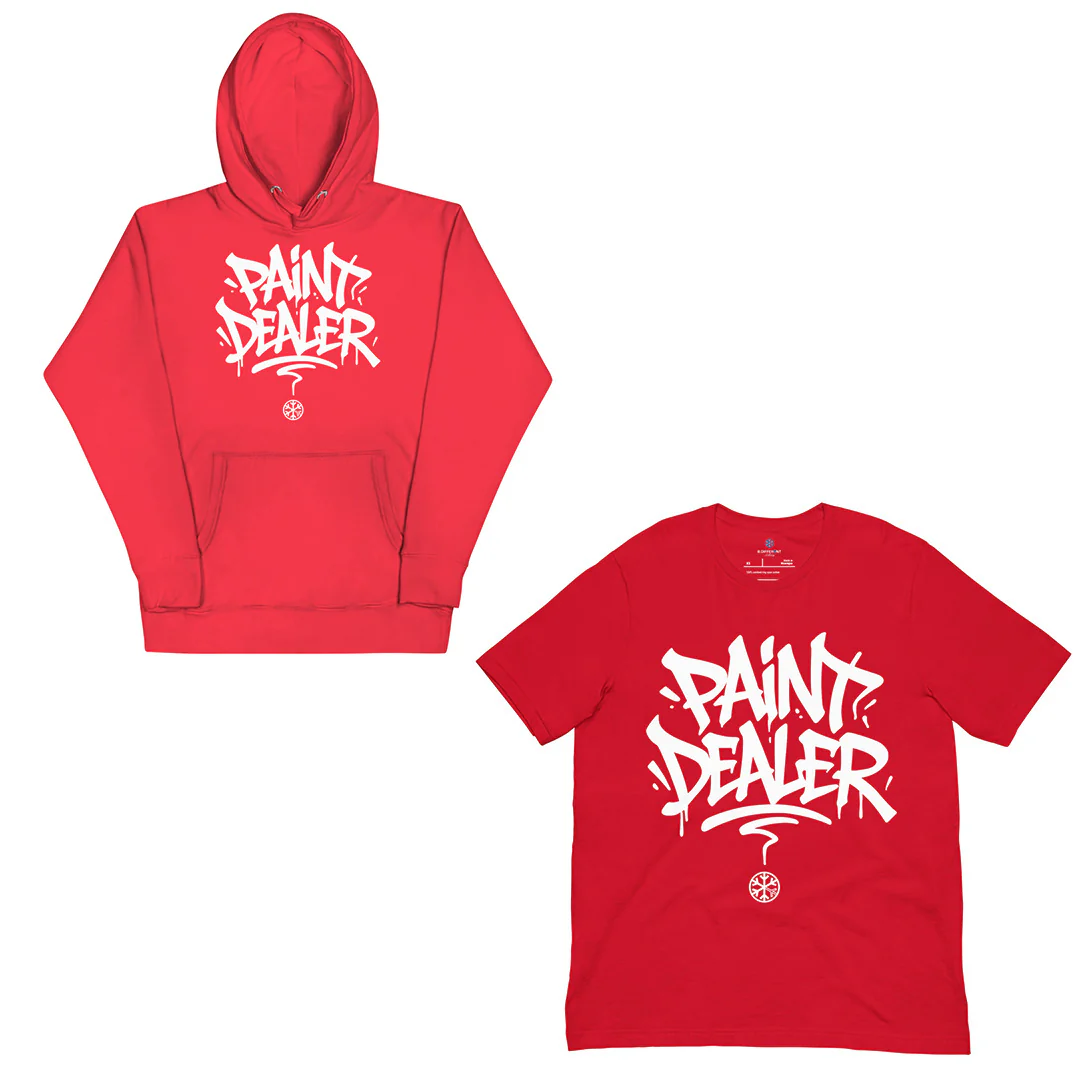 Paint Dealer Graffiti Tag Bundle (Hoodie + Tee) - Image 4