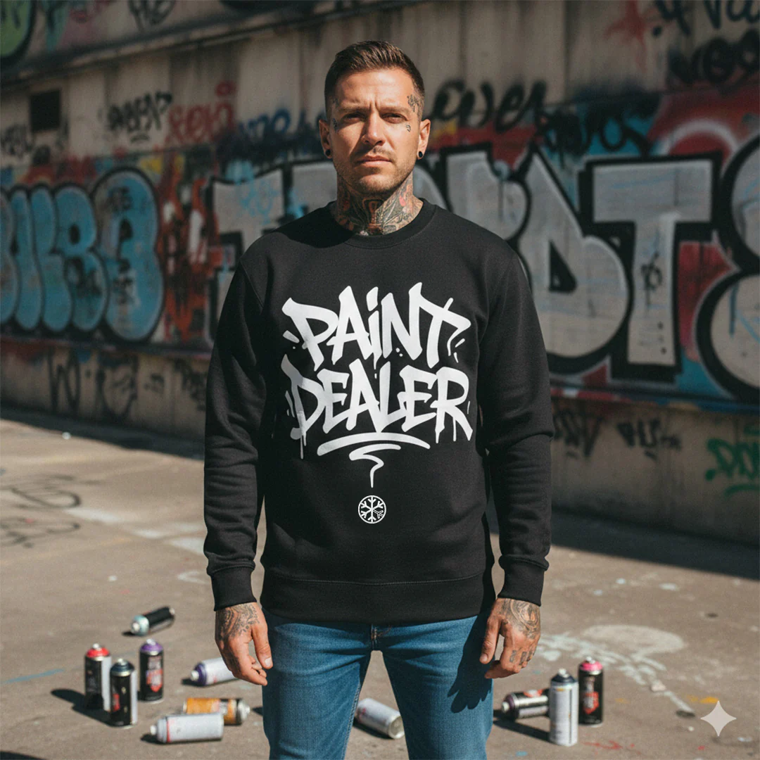 Paint Dealer Graffiti Tag Sweatshirt - Image 9