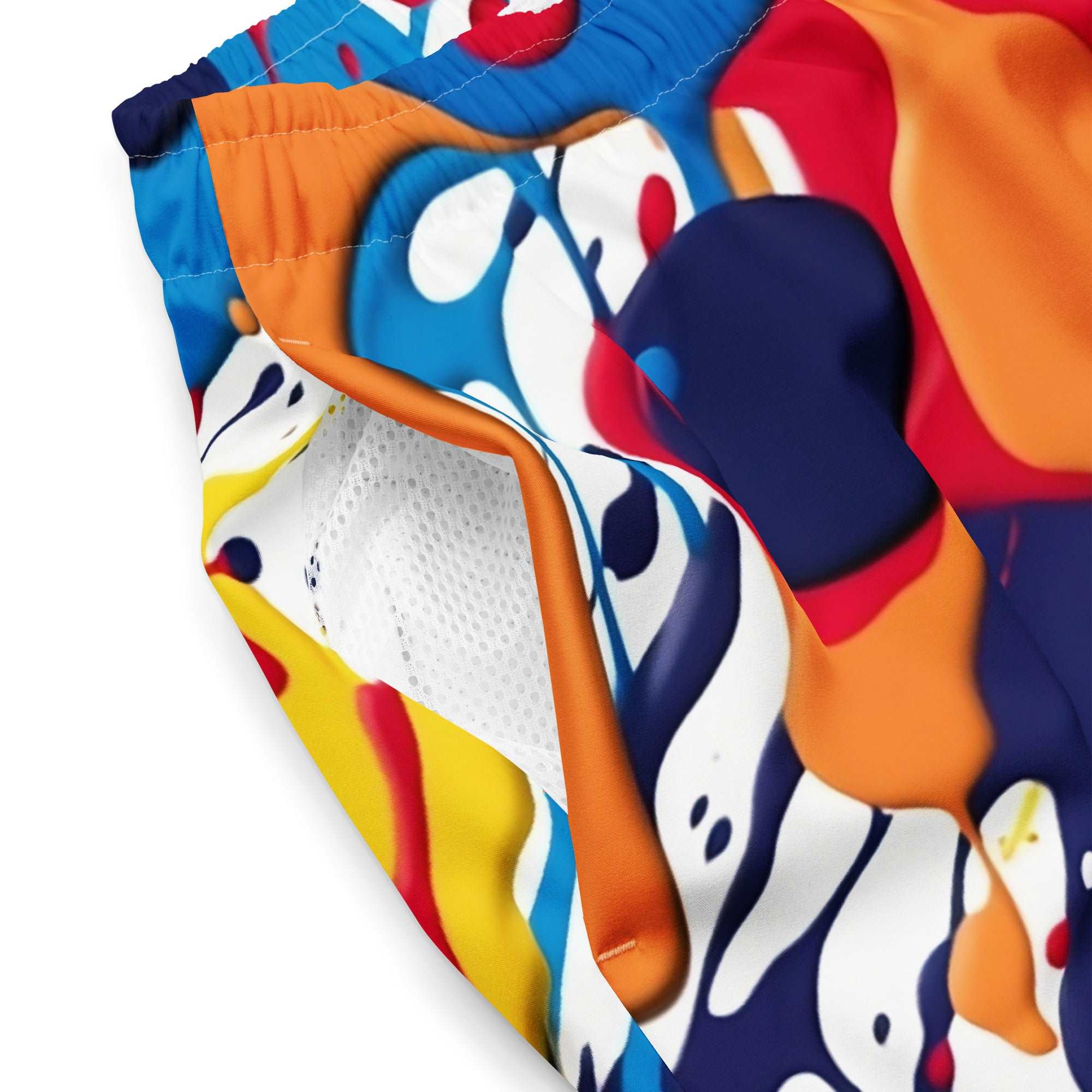 Paint Splashes Swim Shorts - Image 3