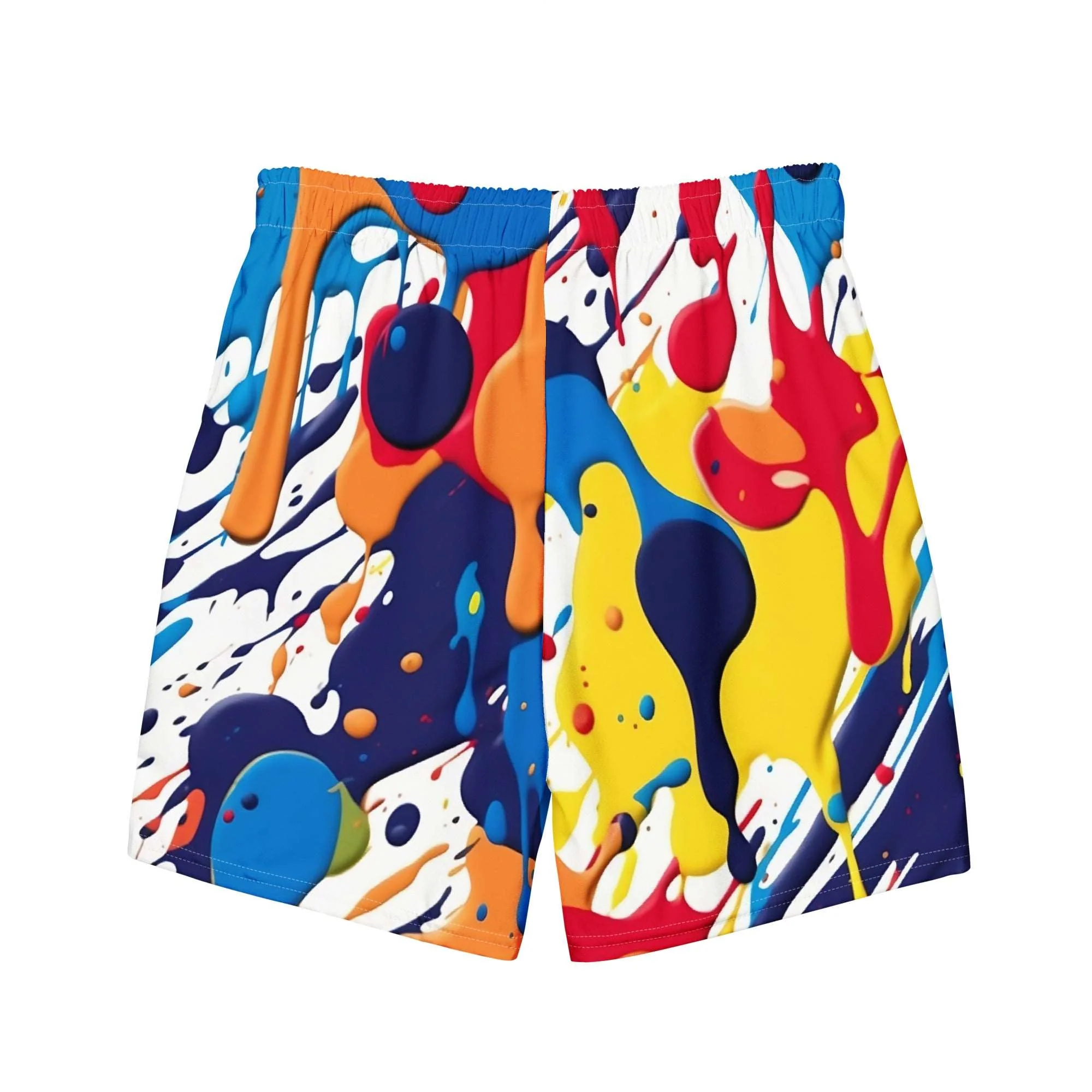 Paint Splashes Swim Shorts - Image 7
