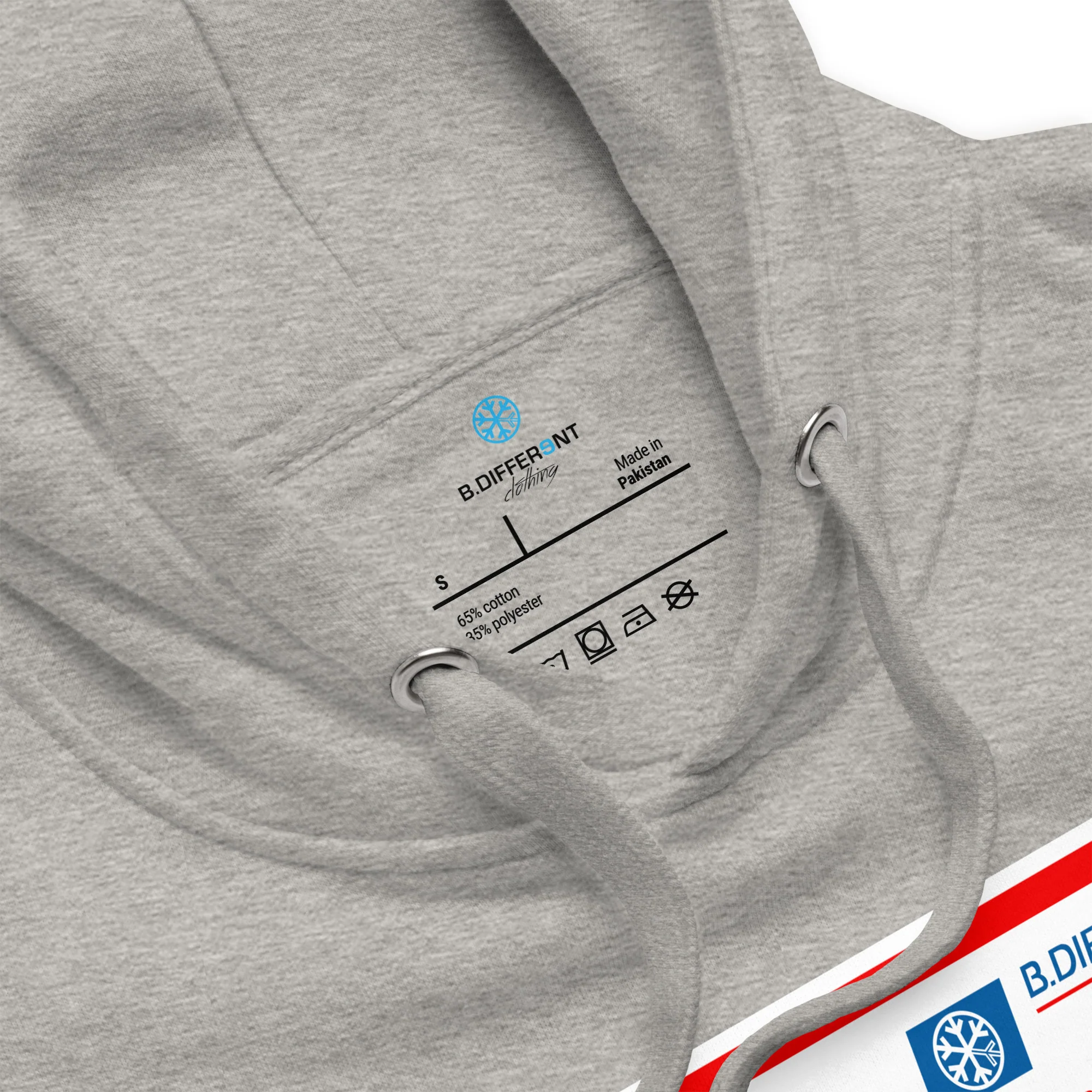 Priority Mail Sticker Graffiti Hoodie - Image 4
