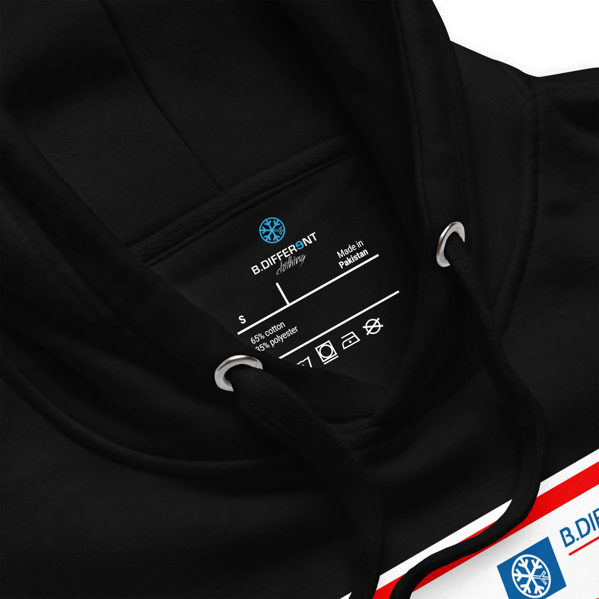 Priority Mail Sticker Graffiti Hoodie - Image 9