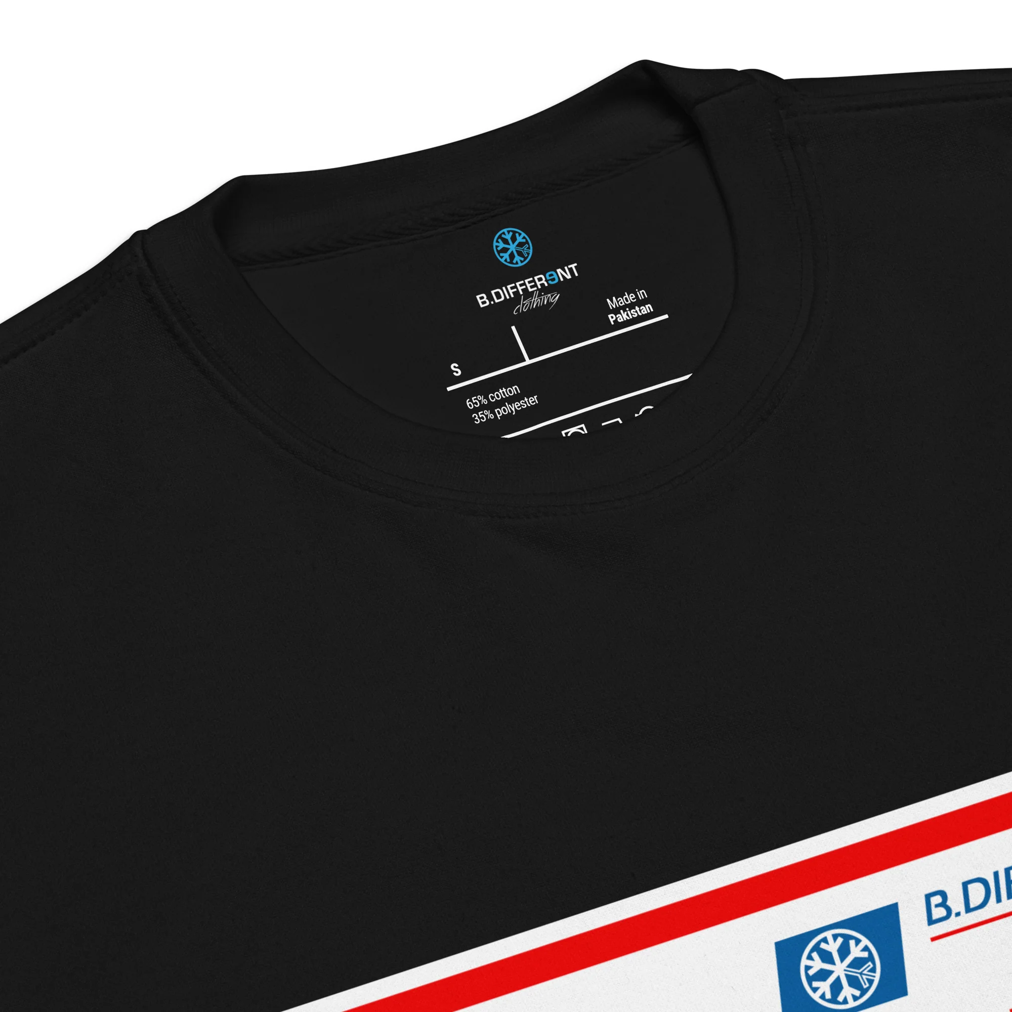 Priority Mail Sticker Graffiti Sweatshirt - Image 10