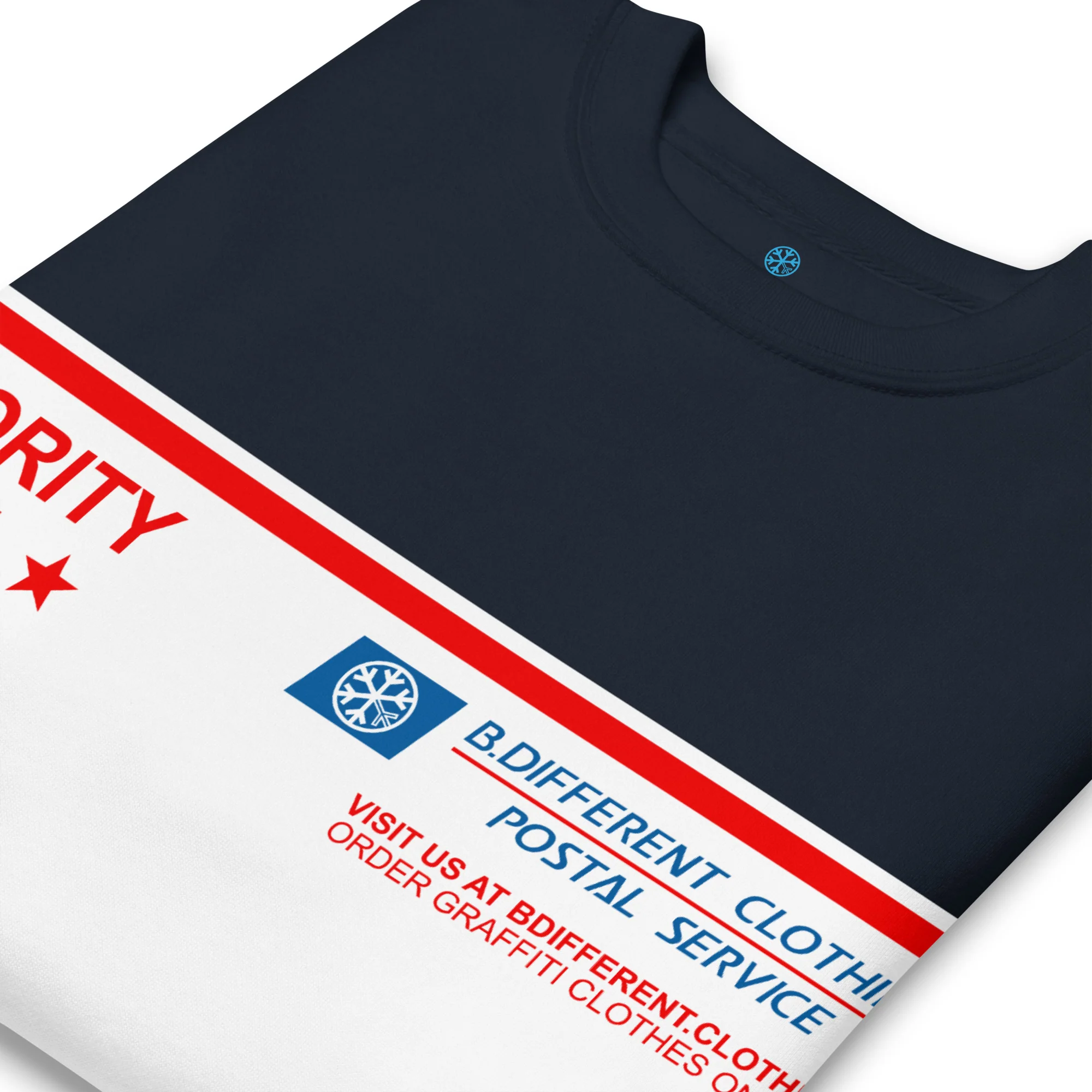 Priority Mail Sticker Graffiti Sweatshirt - Image 18