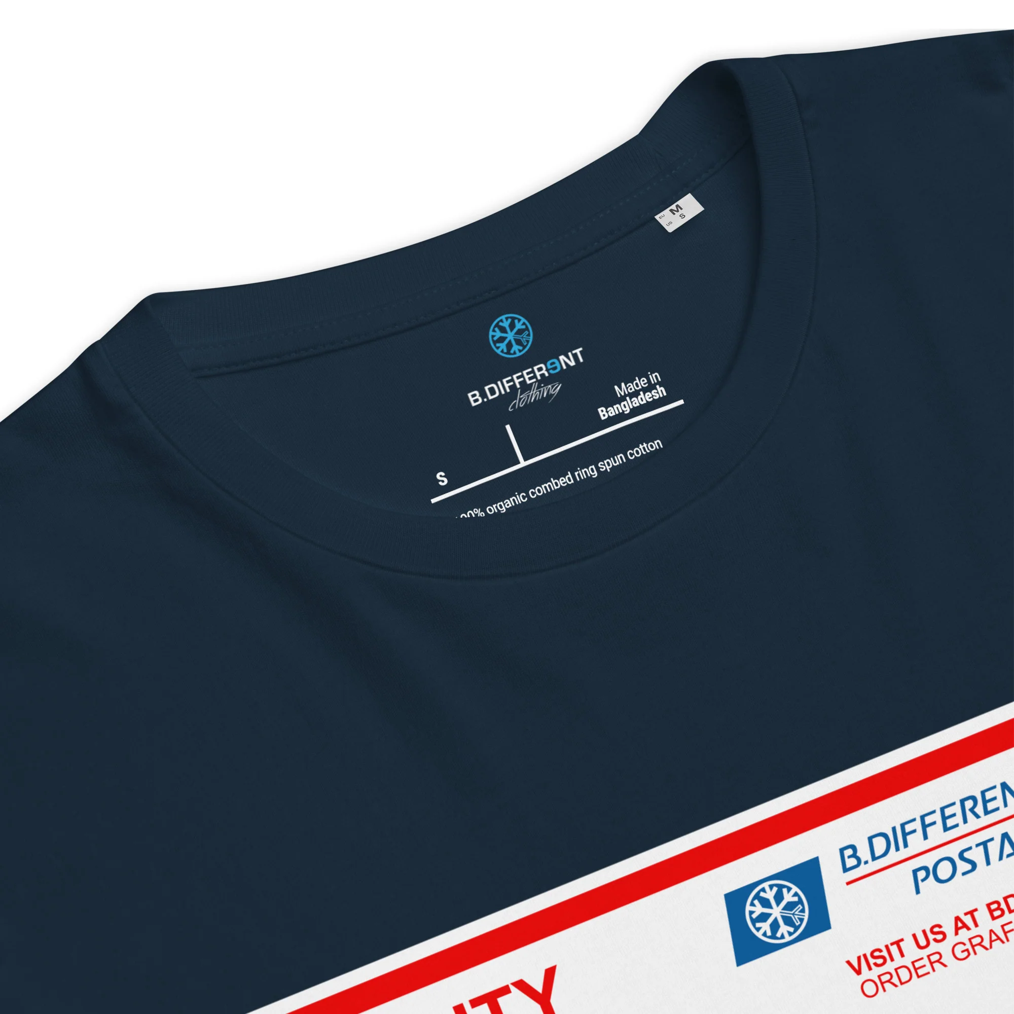 Priority Mail Sticker Graffiti Tee - Image 11