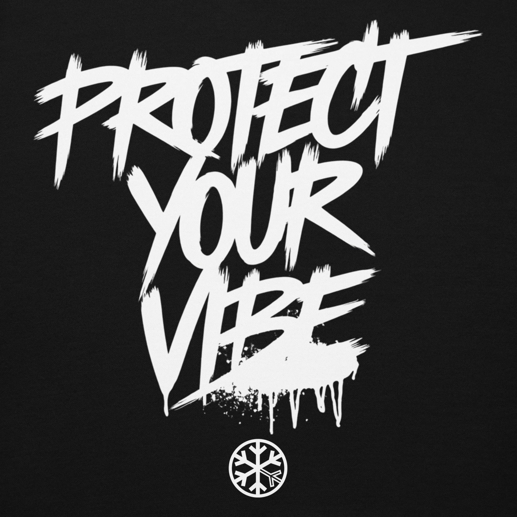 Protect Your Vibe Graffiti Tag Hoodie - Image 8