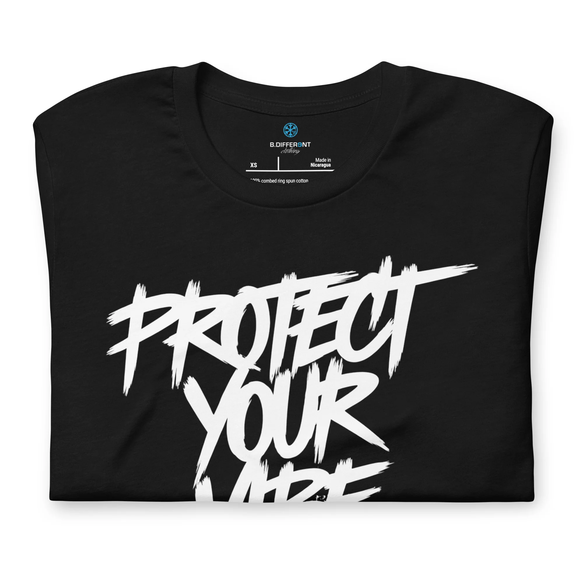 Protect Your Vibe Graffiti Tag Tee - Image 3