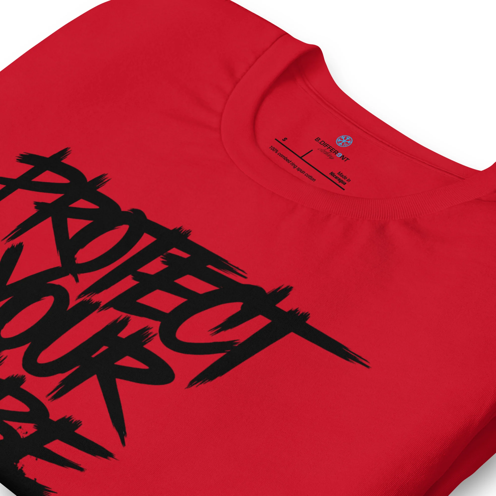 Protect Your Vibe Graffiti Tag Tee - Image 36