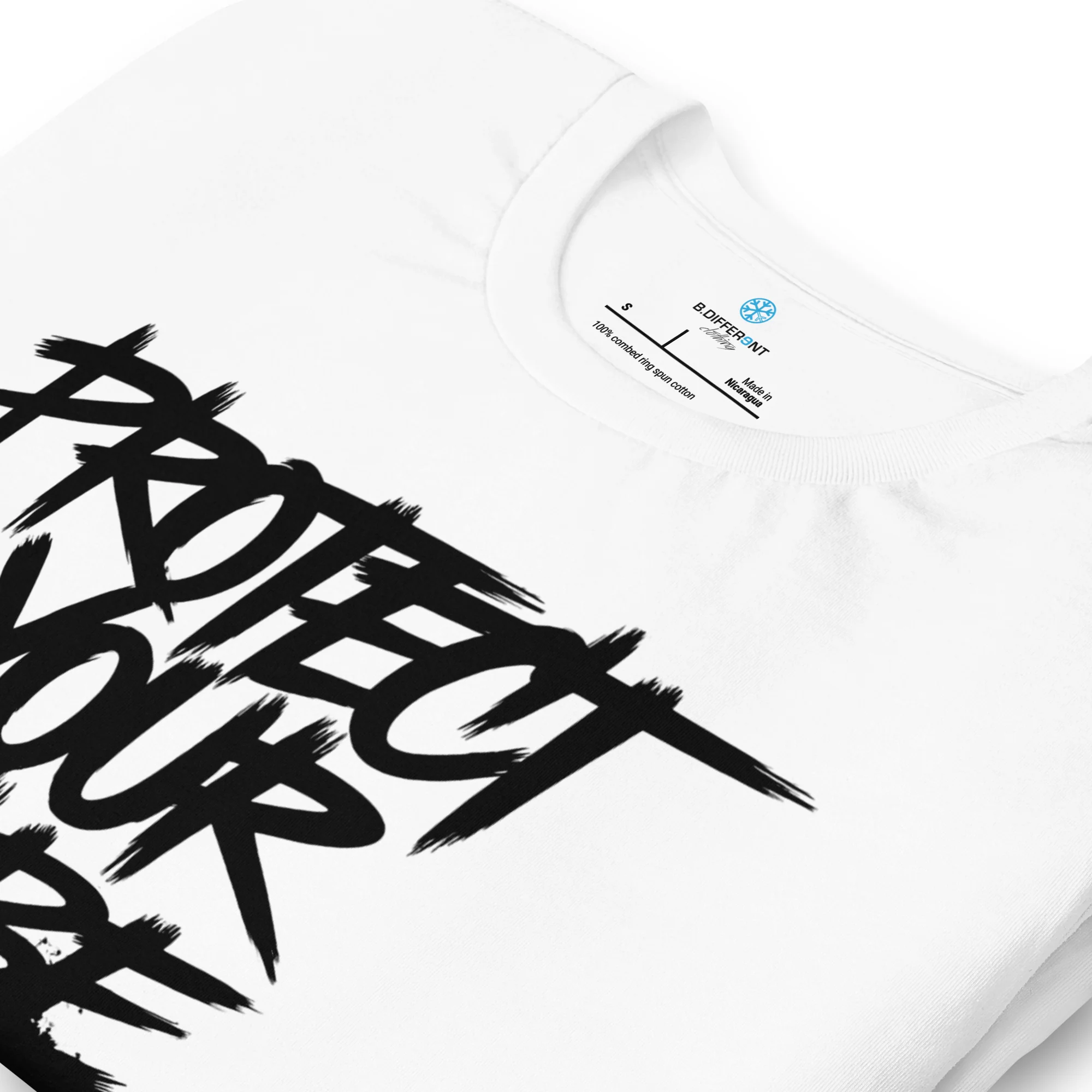 Protect Your Vibe Graffiti Tag Tee - Image 60