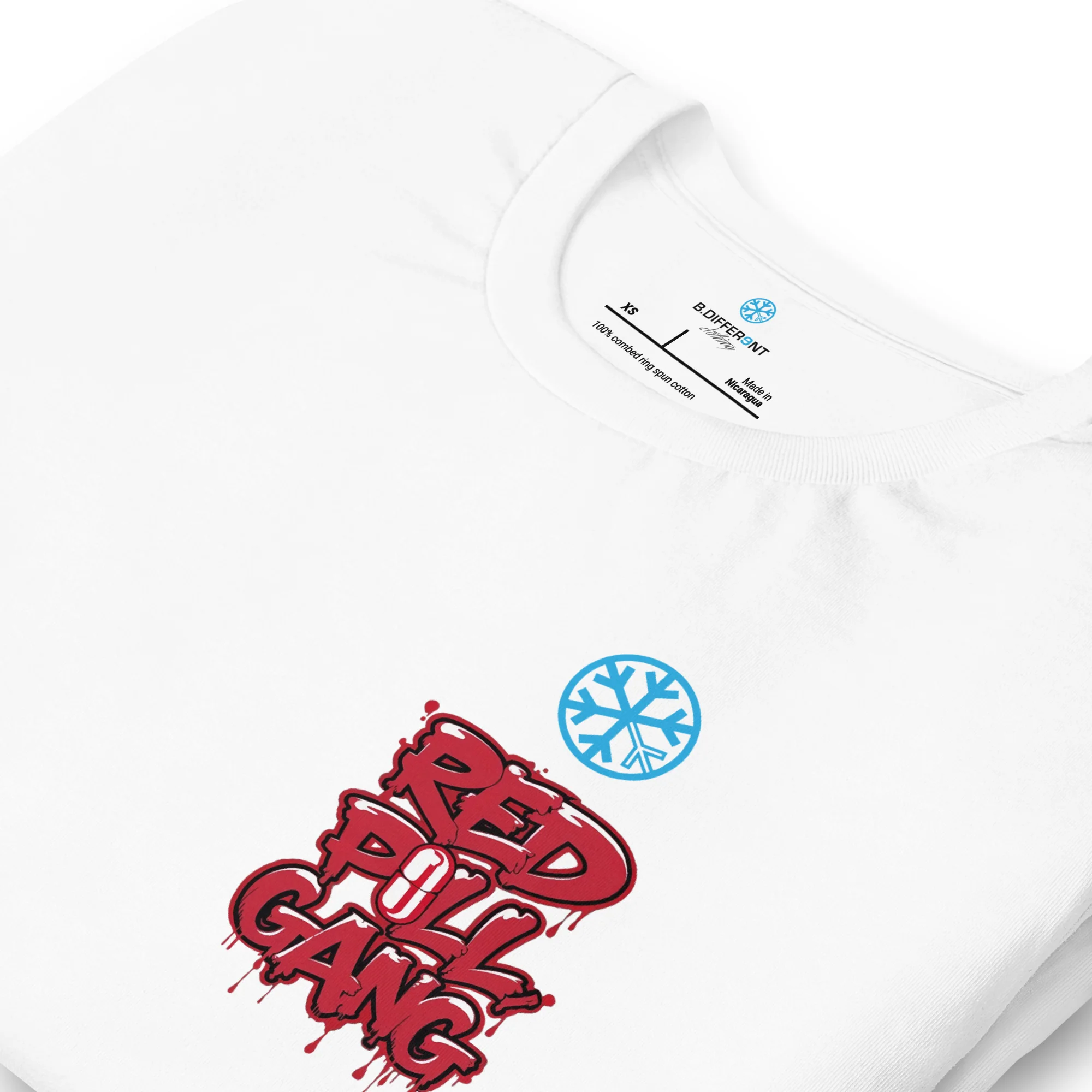 Red Pill Gang Graffiti Graffiti Tee - Image 10