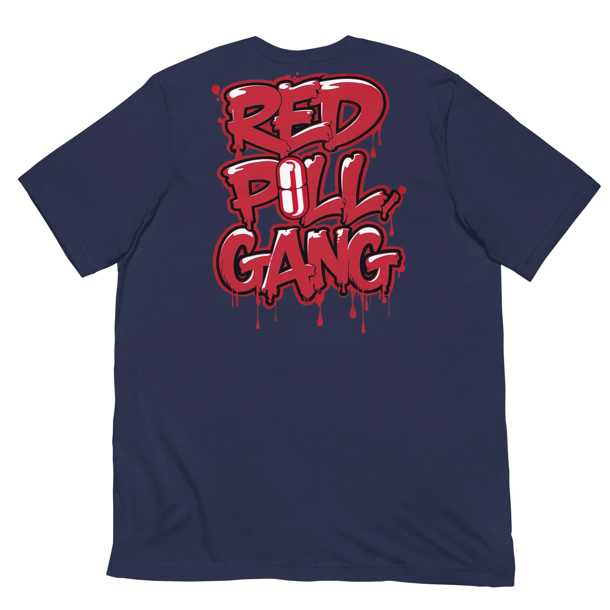 Red Pill Gang Graffiti Graffiti Tee - Image 14
