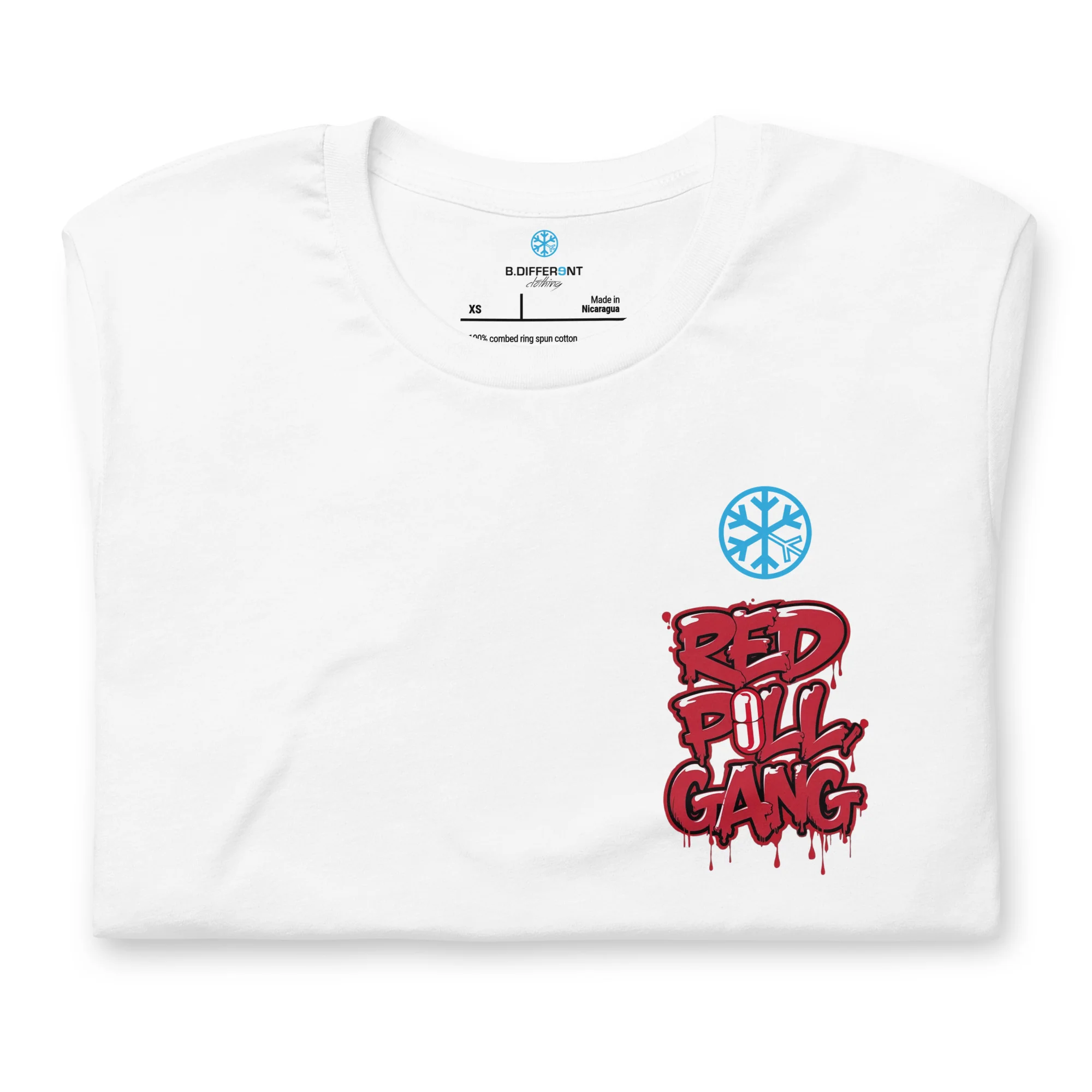 Red Pill Gang Graffiti Graffiti Tee - Image 9