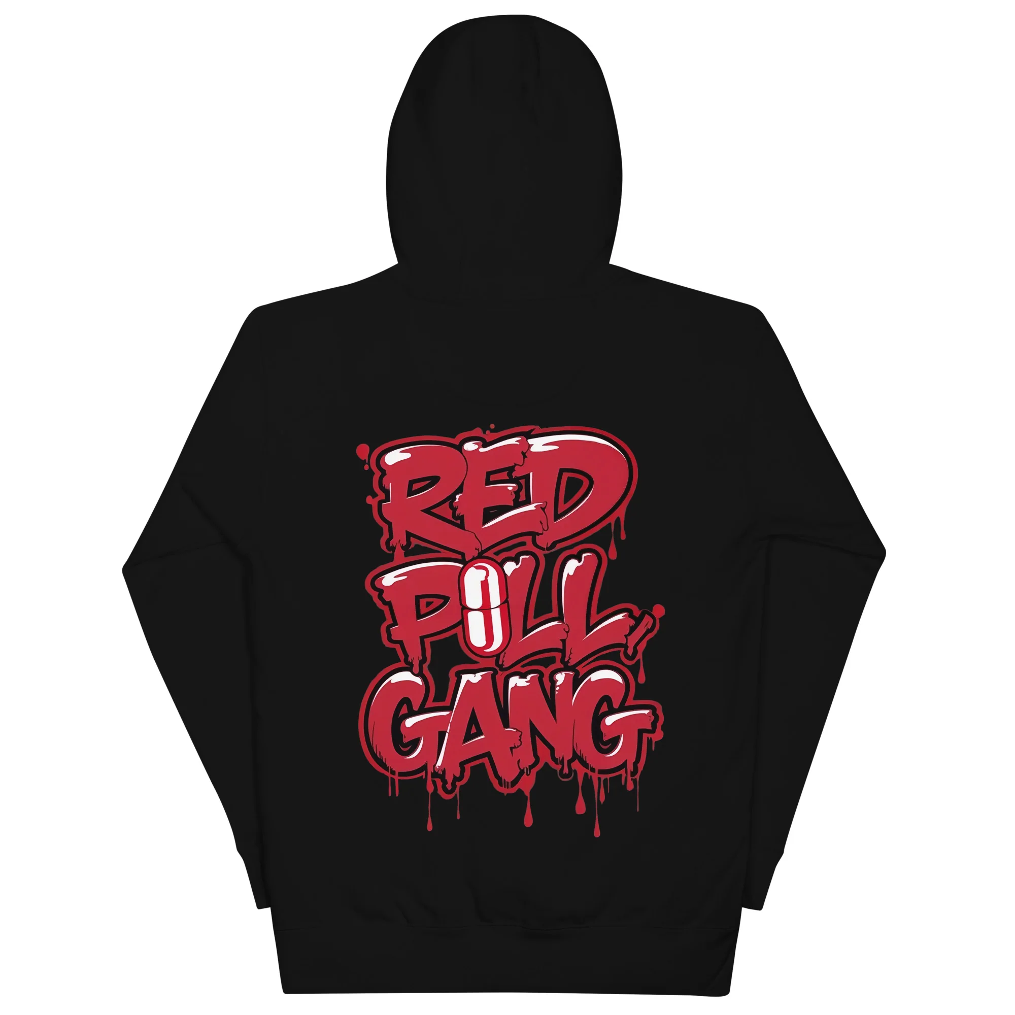 Red Pill Gang Graffiti Hoodie - Image 8