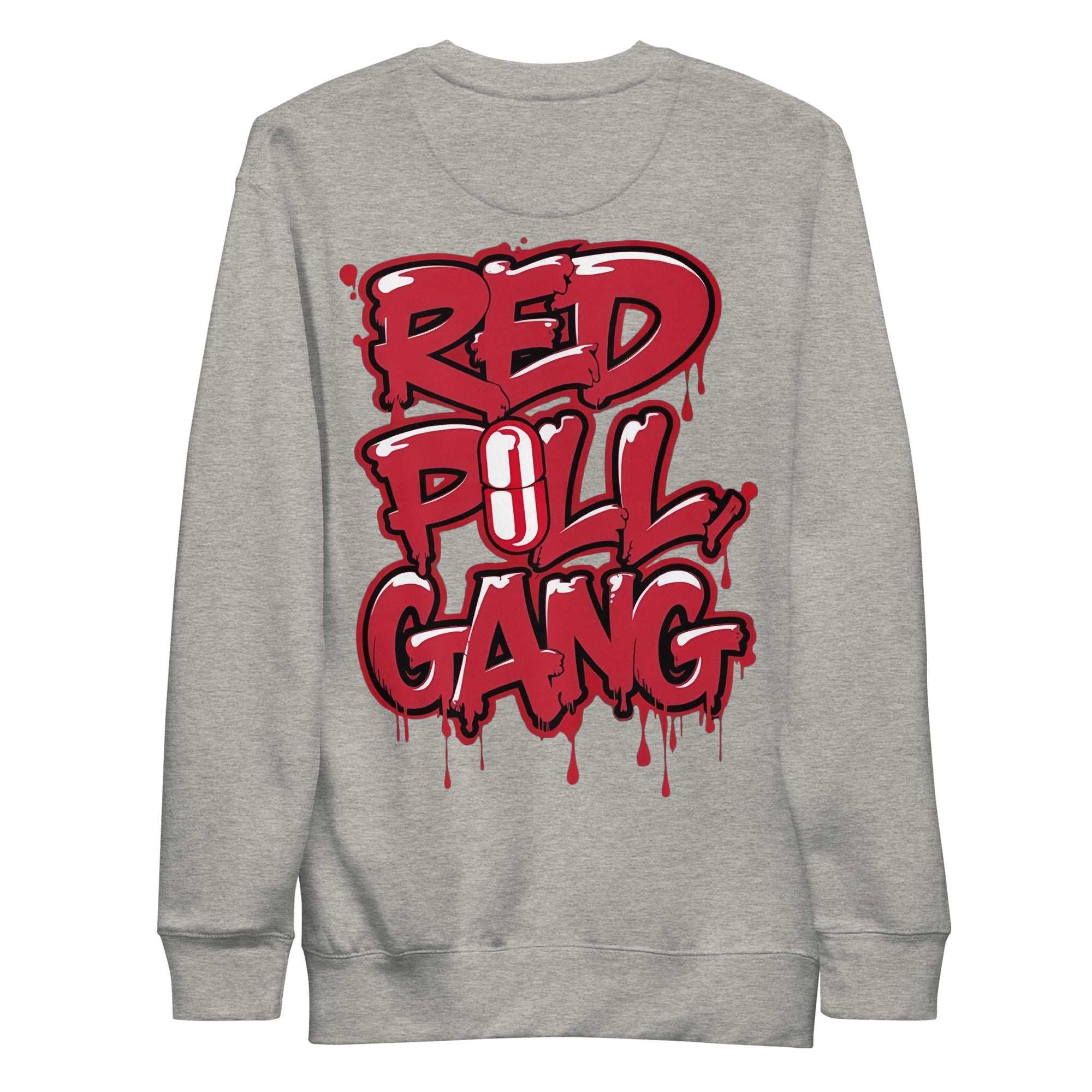 Red Pill Gang Graffiti Sweatshirt - Image 14
