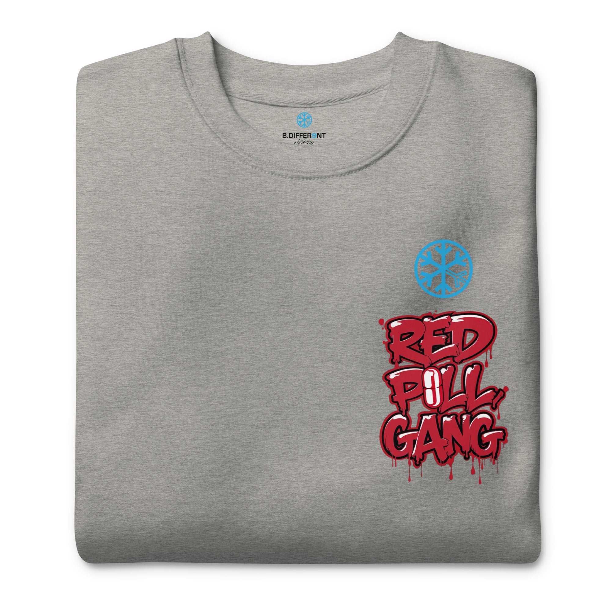 Red Pill Gang Graffiti Sweatshirt - Image 15