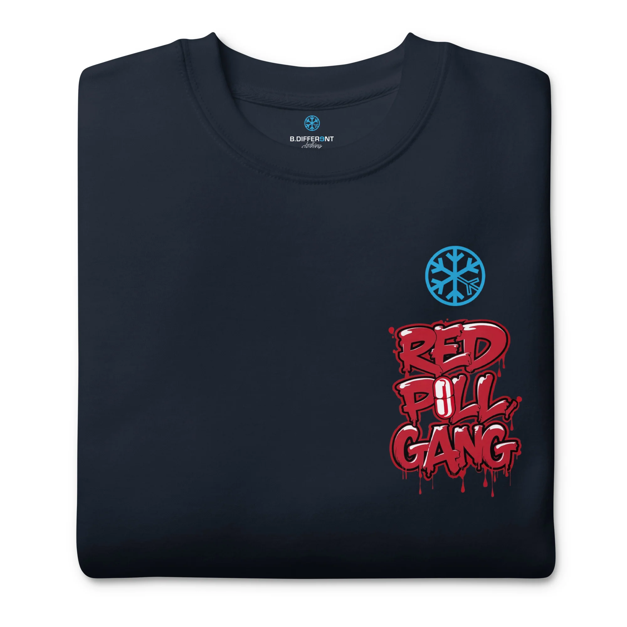 Red Pill Gang Graffiti Sweatshirt - Image 3